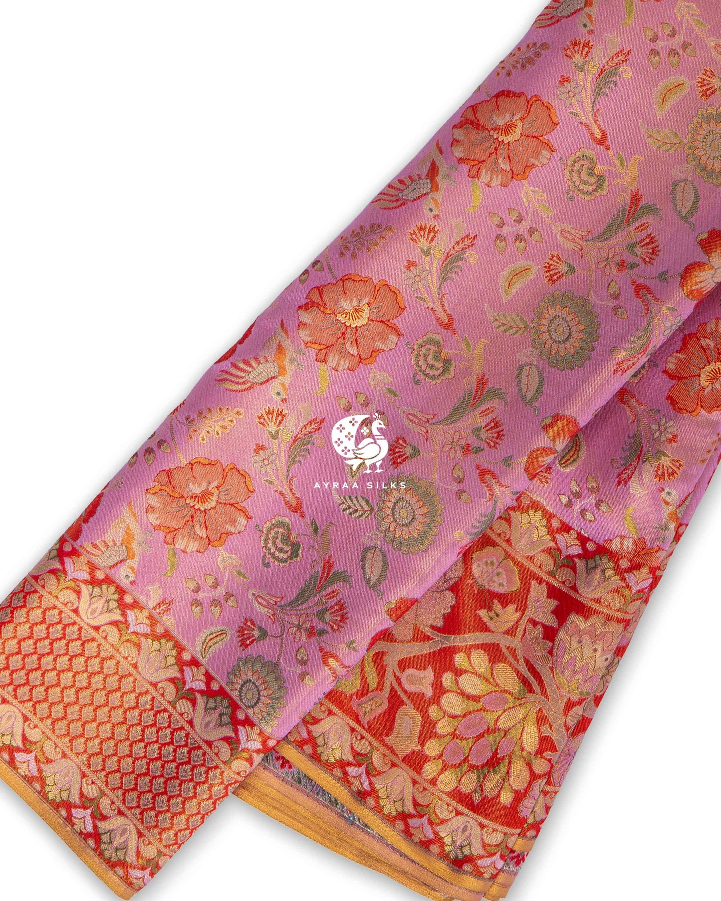 Blush Aara Kanchipuram Saree