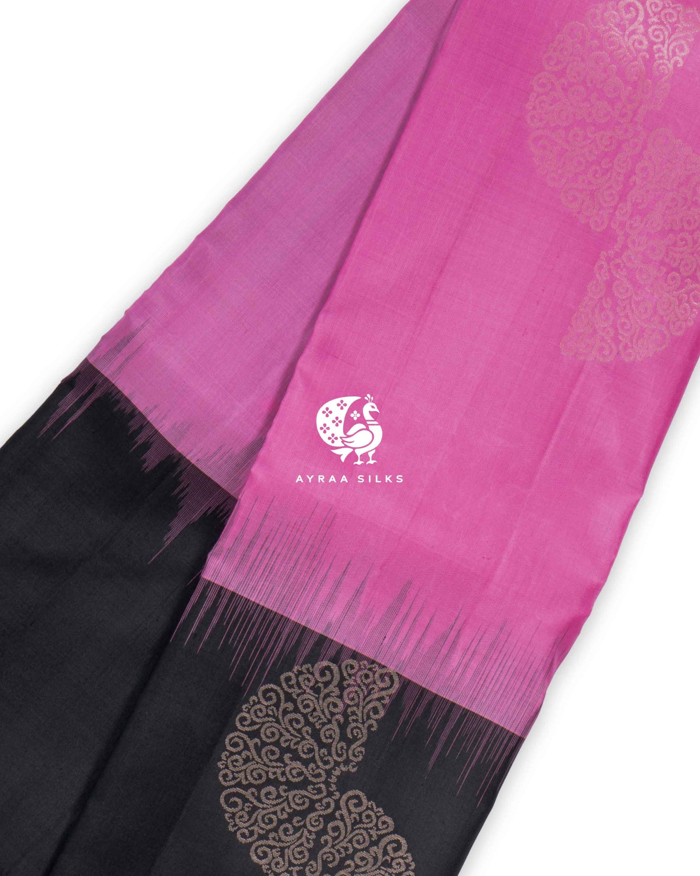 Pink Butta Kanchipuram Saree