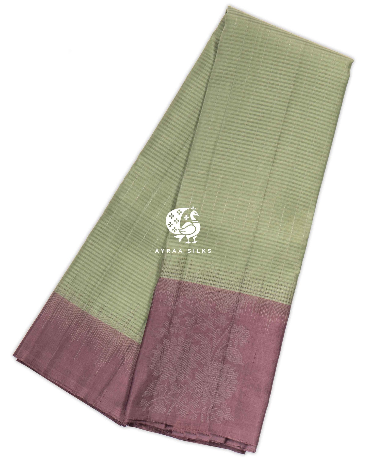 Sage Rekku Kanchipuram Saree