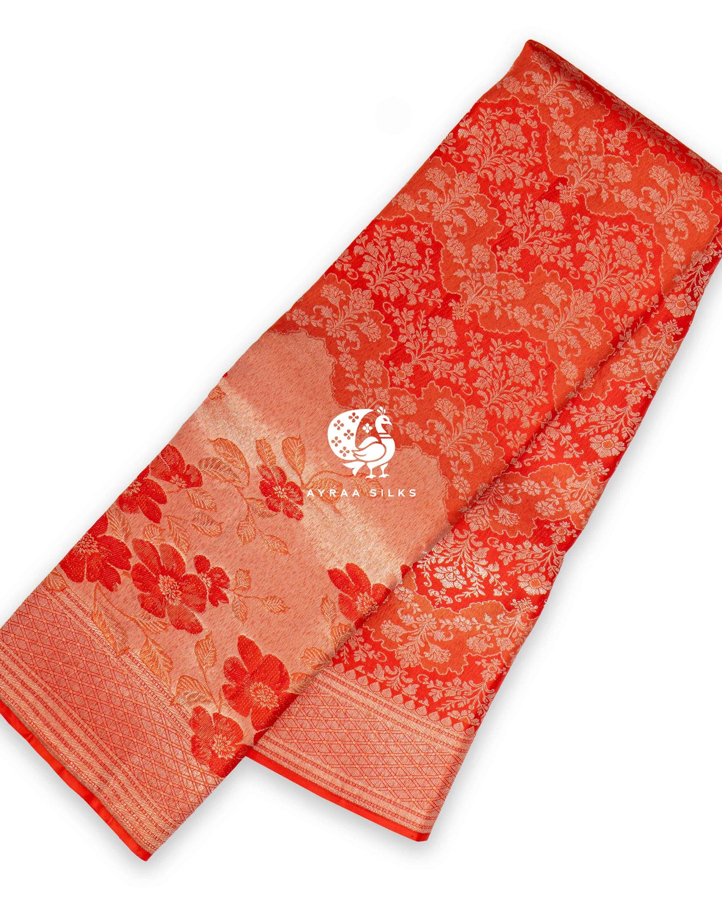 Vermilion Vritti Kanchipuram Saree