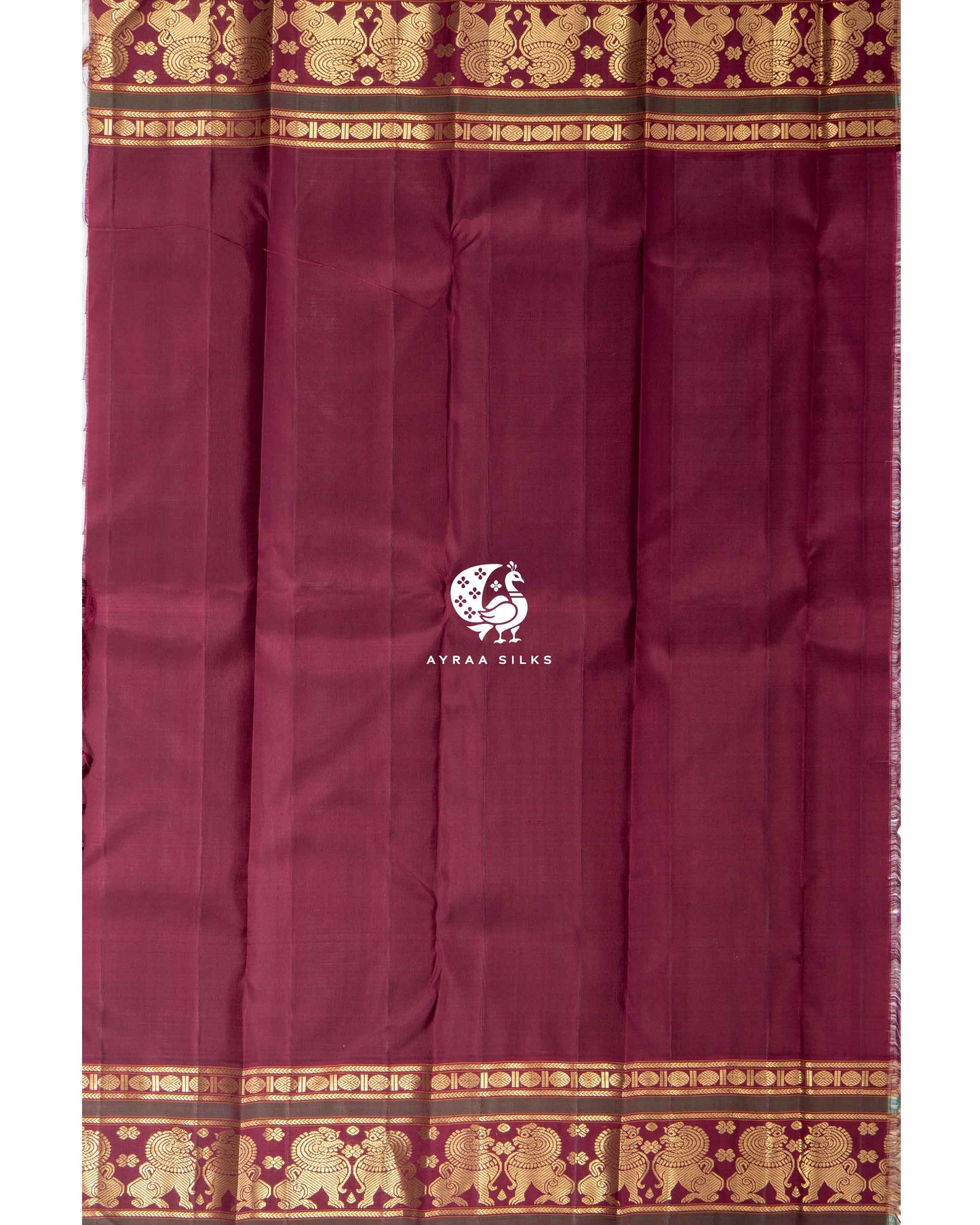 Blush Yazhi Kanchipuram Saree