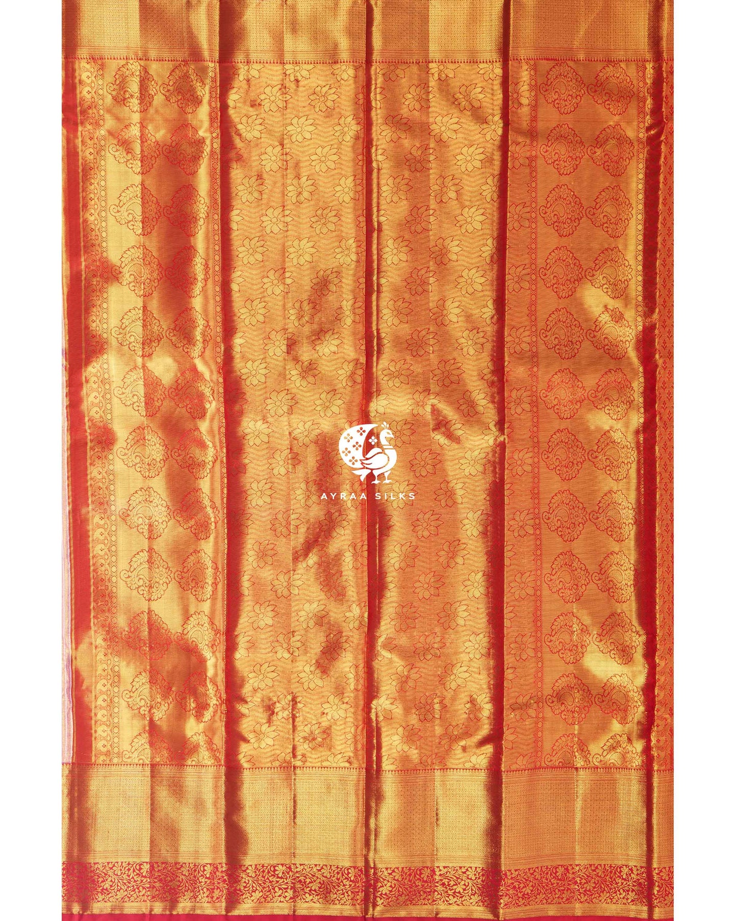 Rose Mist Zari Kanchipuram Saree