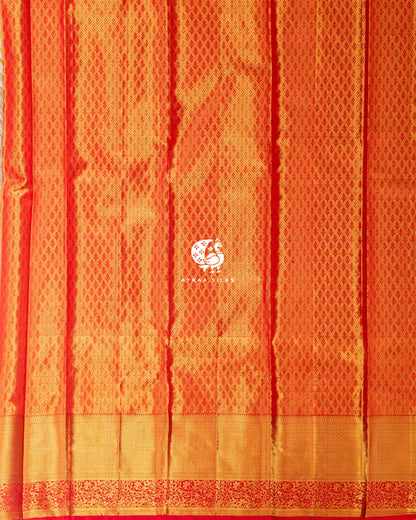 Rose Mist Zari Kanchipuram Silk Saree