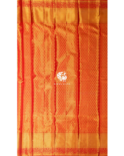 Rose Mist Zari Kanchipuram Silk Saree