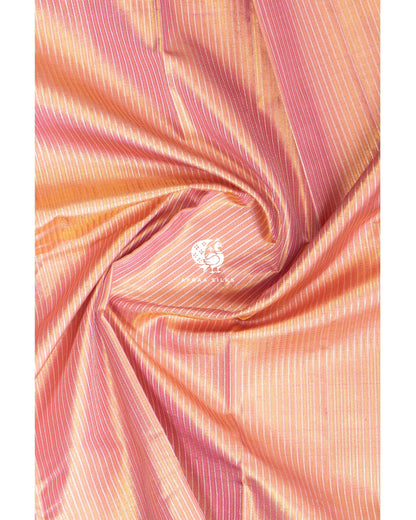 Rose Mist Zari Kanchipuram Silk Saree