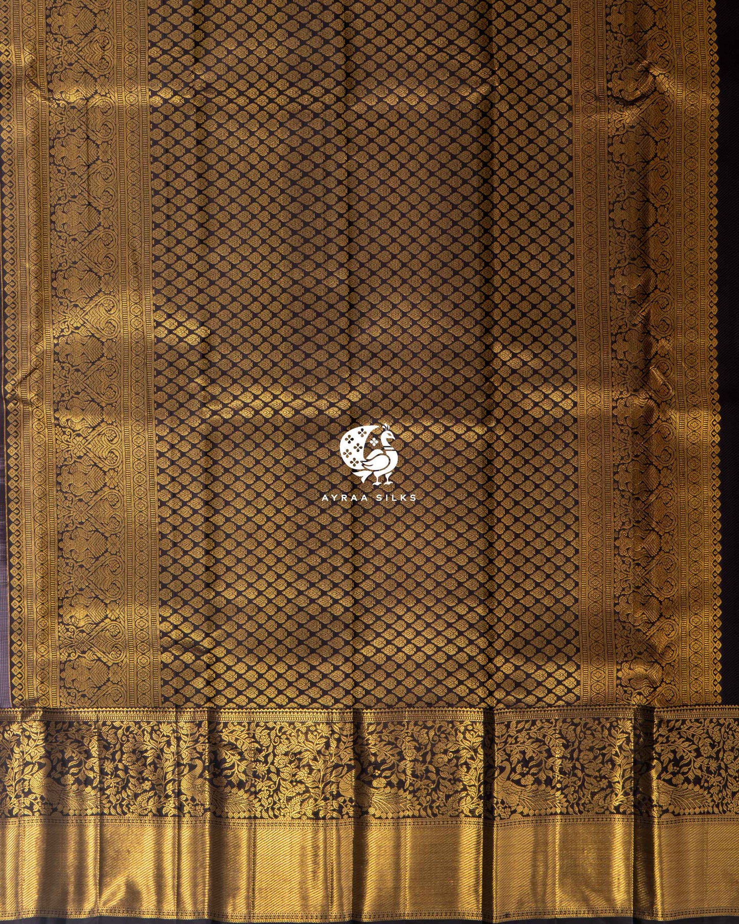 Blush Valli Kanchipuram Saree