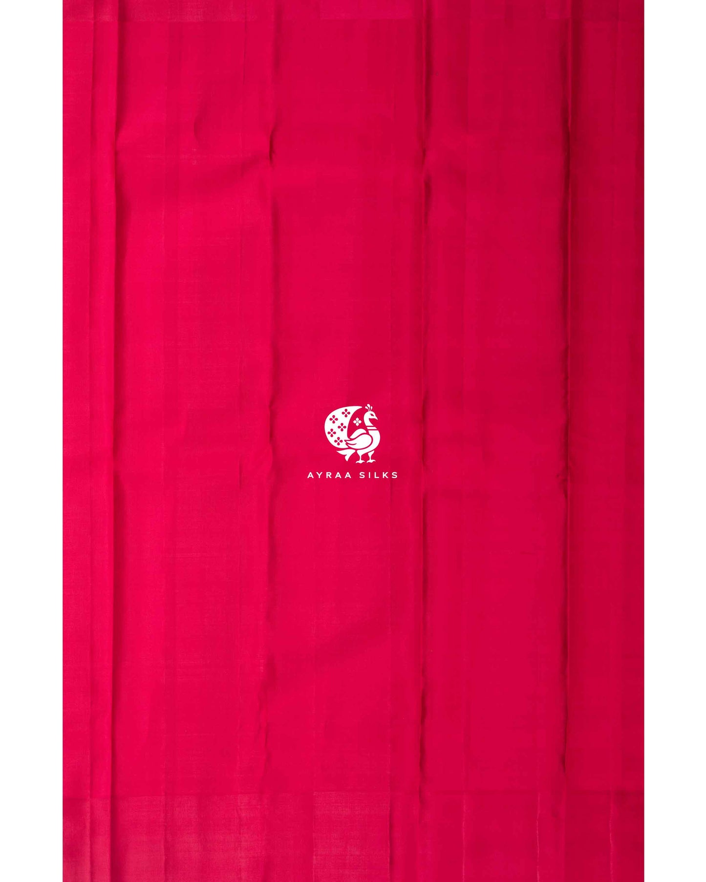 Deep Crimson Mayil Kattam Kanchipuram Saree