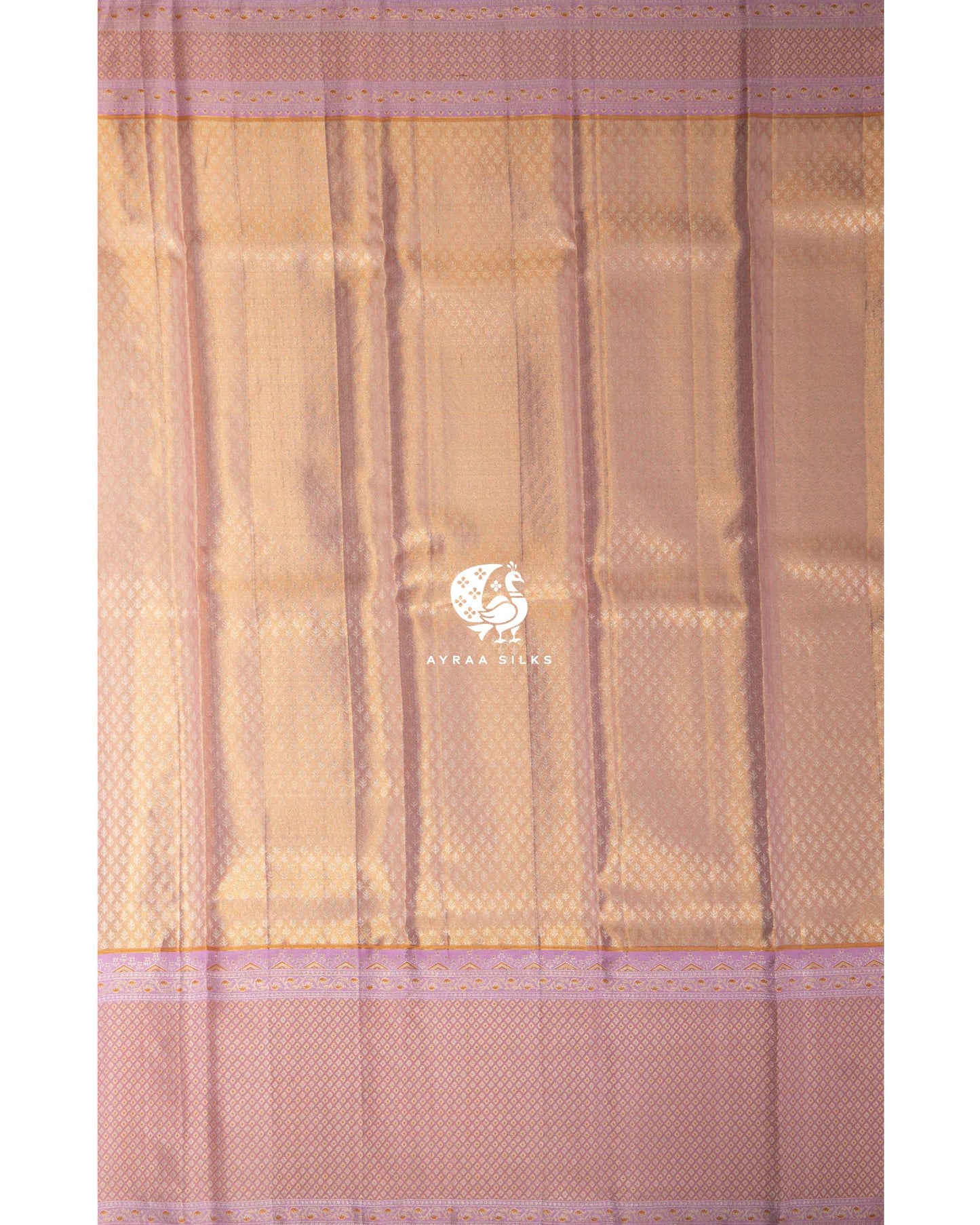 Pastel Narrative Kanchipuram Saree