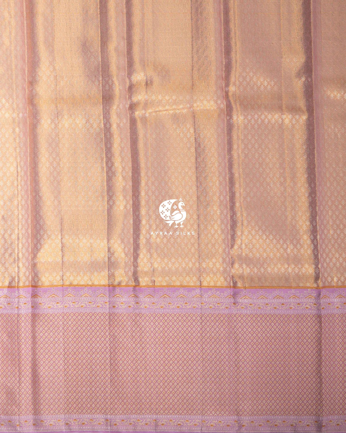Pastel Narrative Kanchipuram Saree