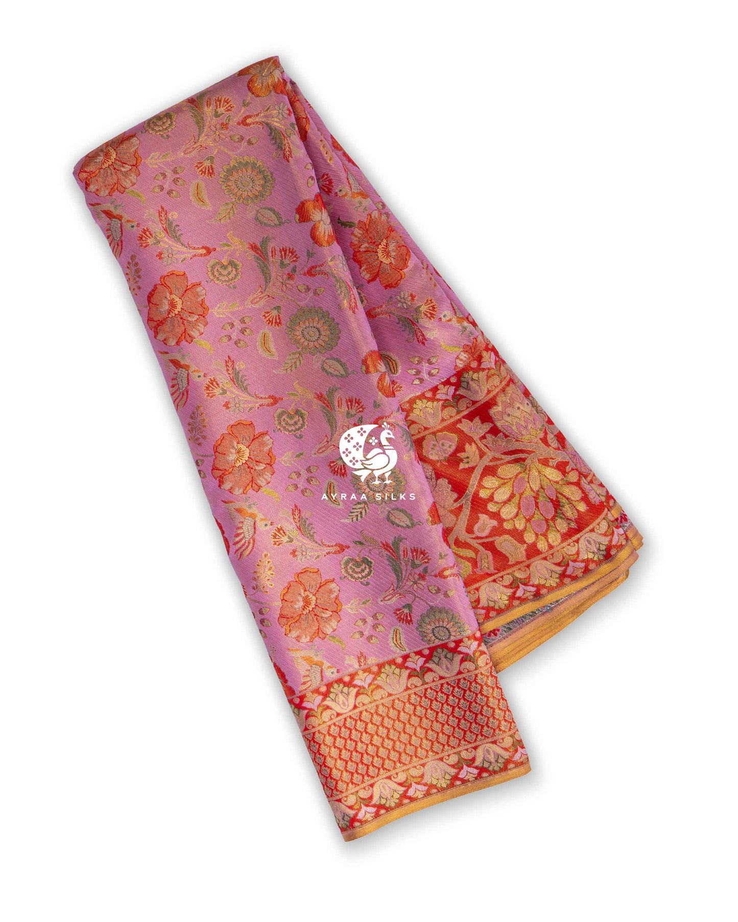 Blush Aara Kanchipuram Saree