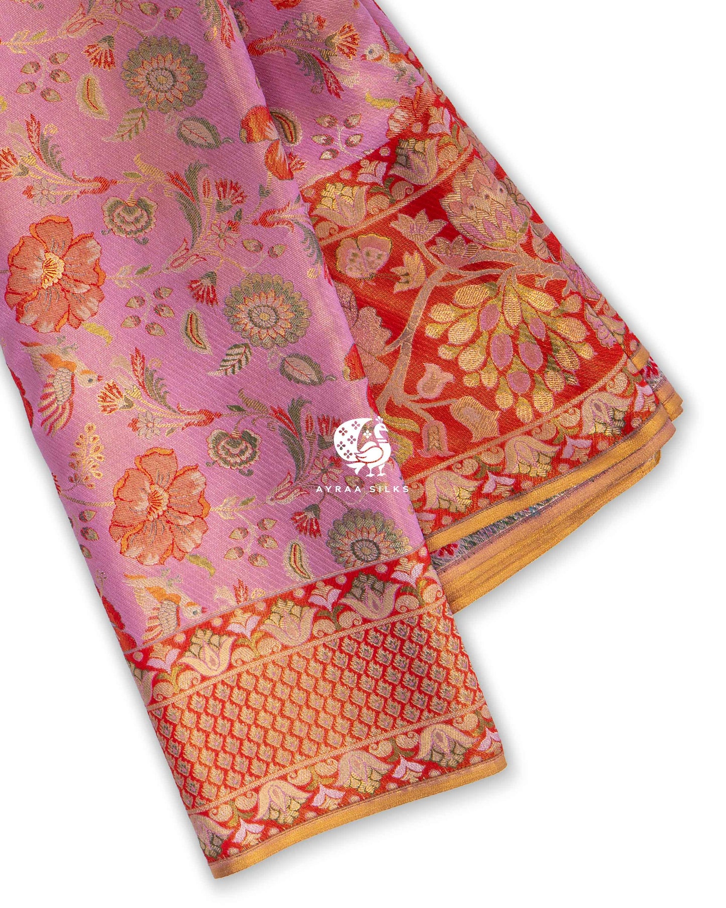 Blush Aara Kanchipuram Saree