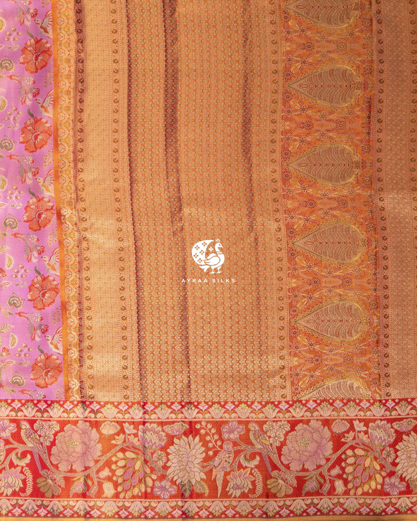 Blush Aara Kanchipuram Saree