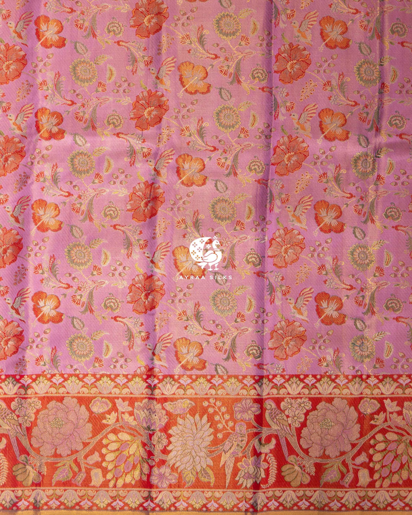 Blush Aara Kanchipuram Saree