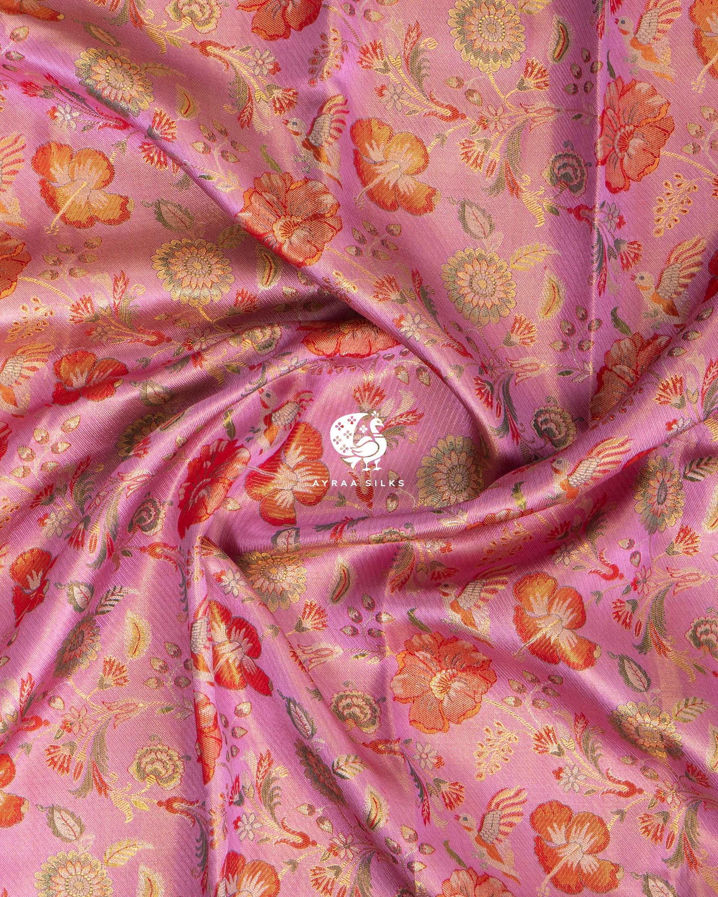 Blush Aara Kanchipuram Saree