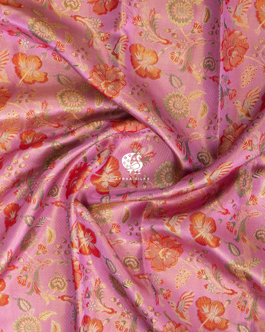 Blush Aara Kanchipuram Saree