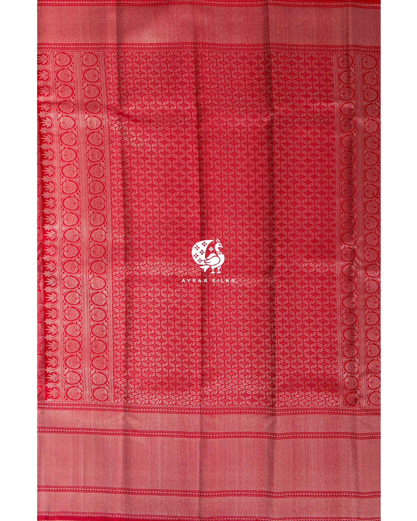 Deep Red Aranya Kanchipuram Saree