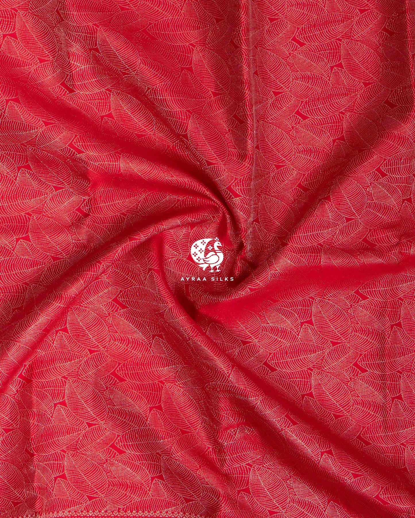 Deep Red Aranya Kanchipuram Saree