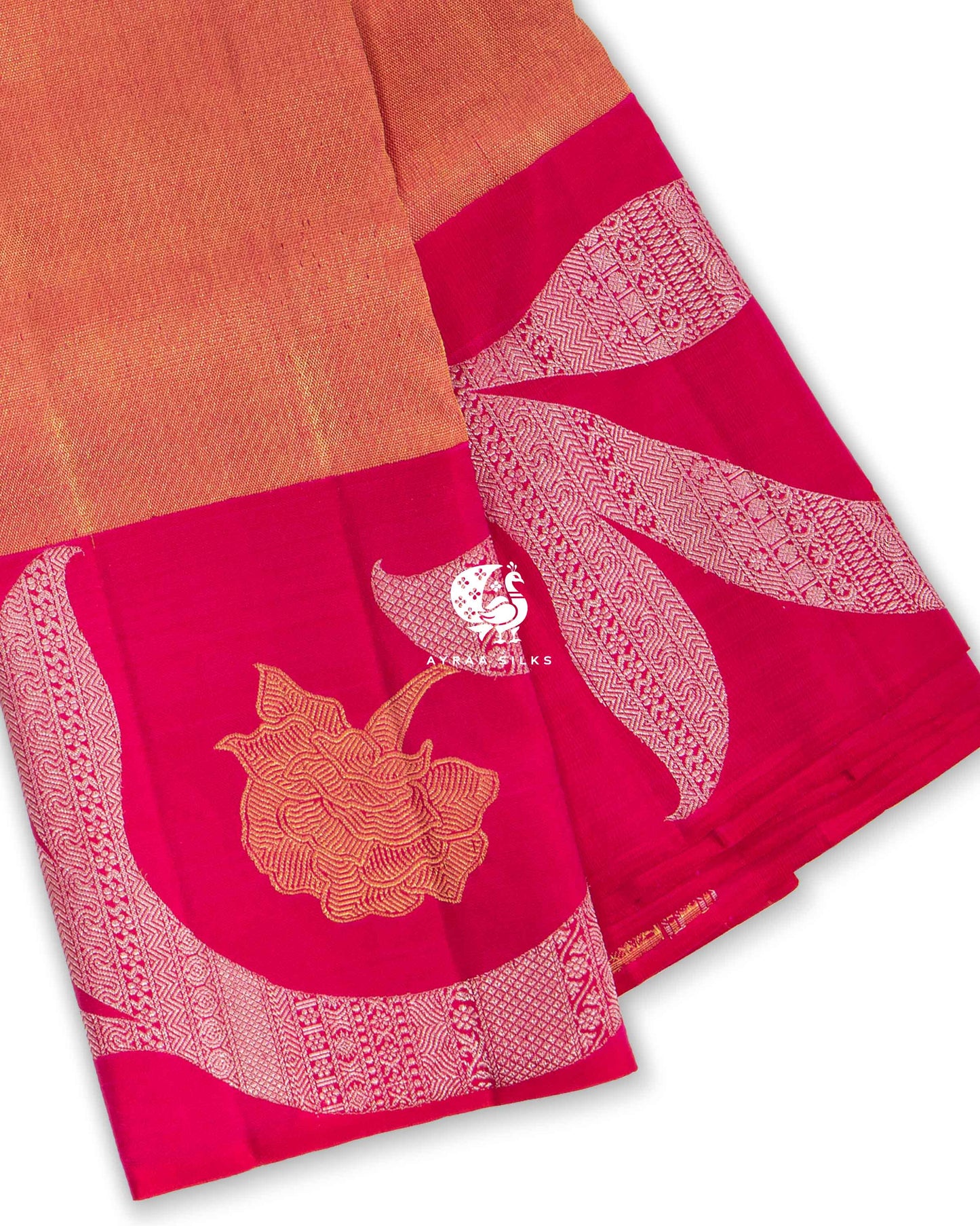 Pink Statement Kanchipuram Saree