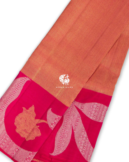 Pink Statement Kanchipuram Saree