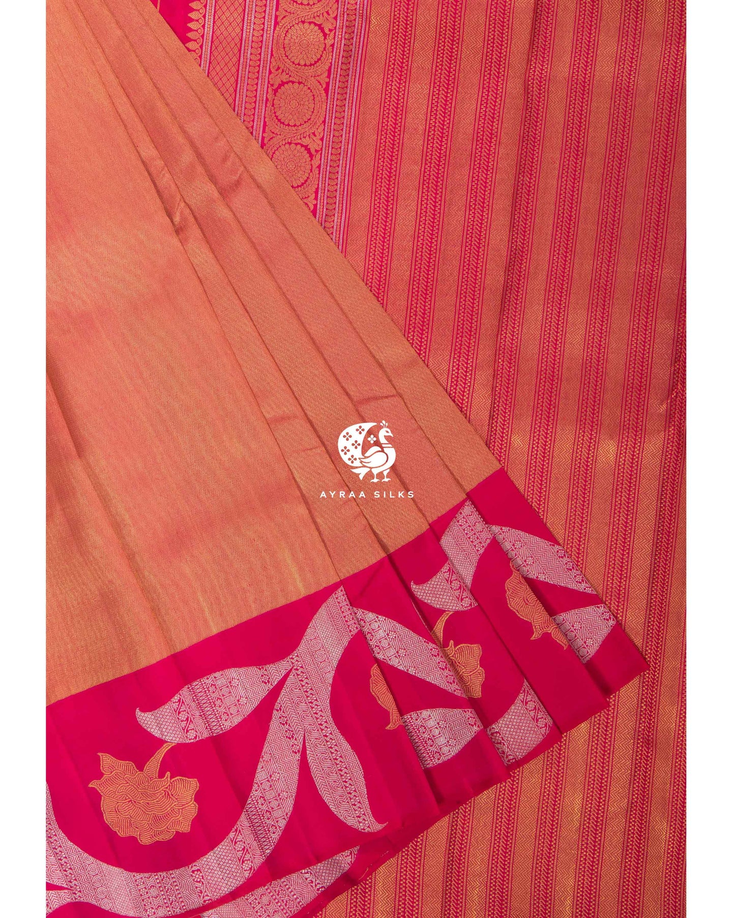 Pink Statement Kanchipuram Saree