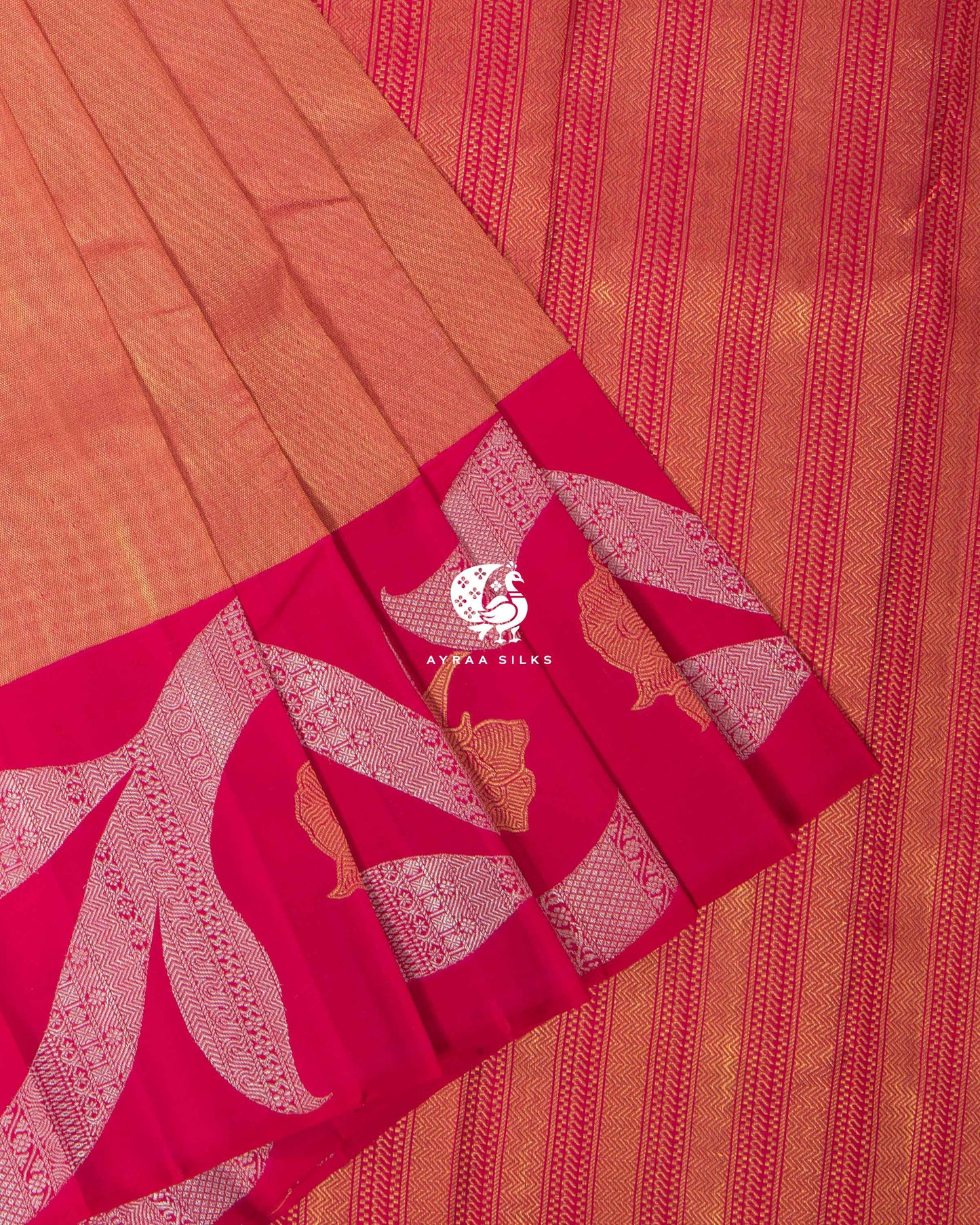 Pink Statement Kanchipuram Saree