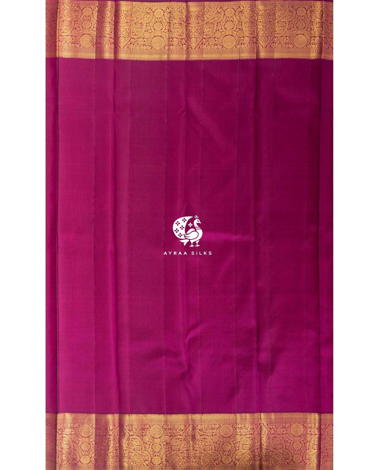 Rani Rudraksha Kanchipuram Saree