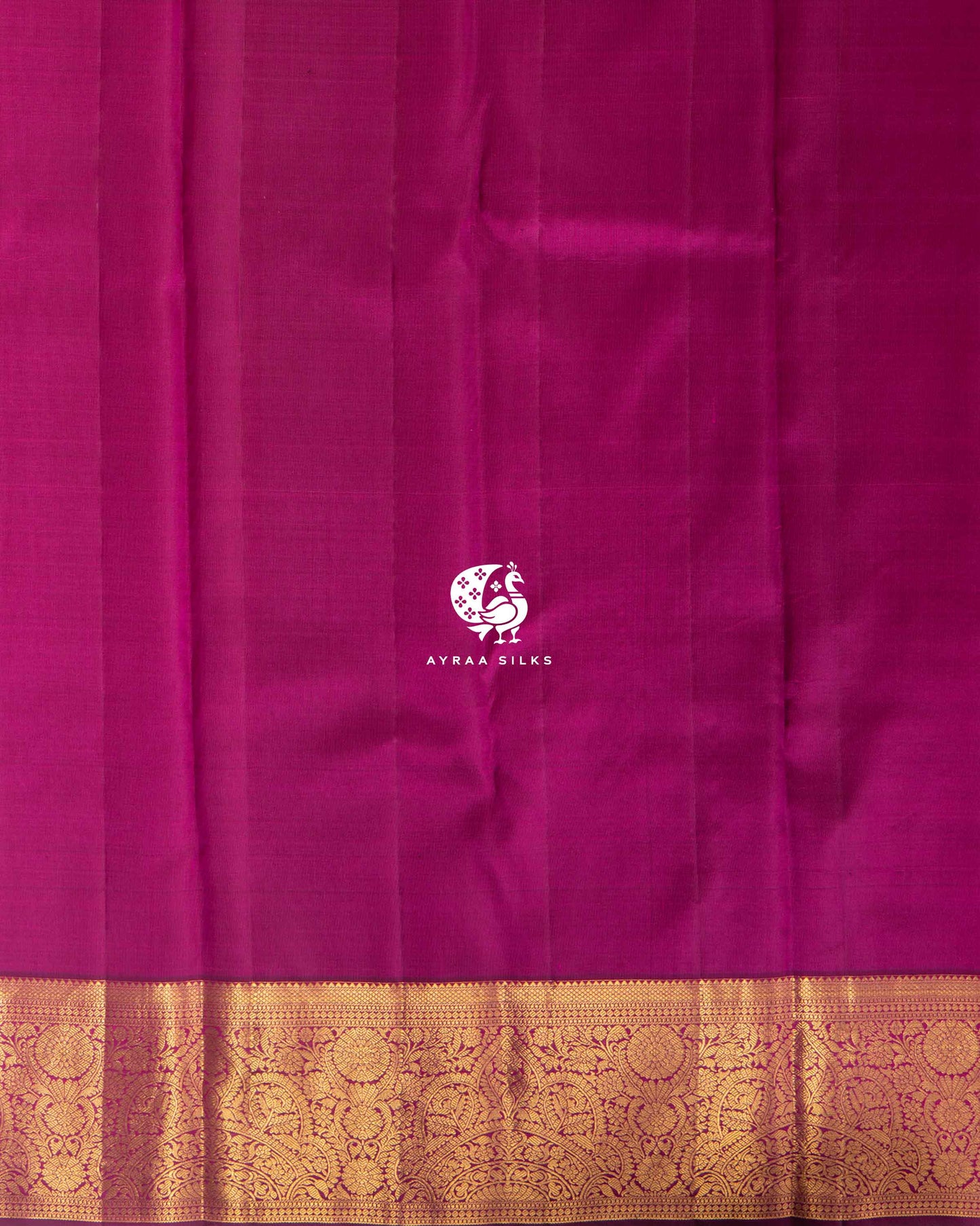 Rani Rudraksha Kanchipuram Saree
