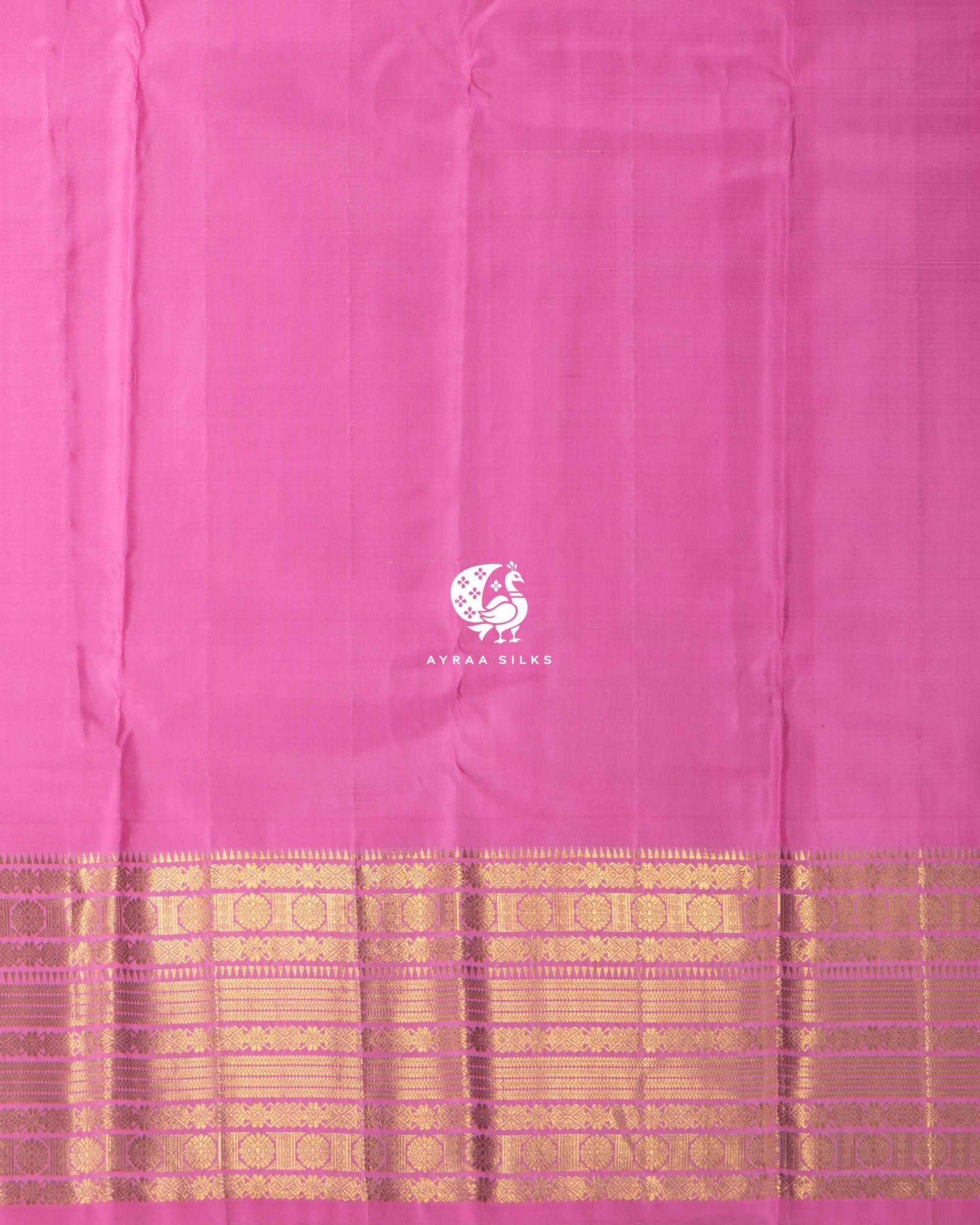 Navy Rekku Kanchipuram Saree