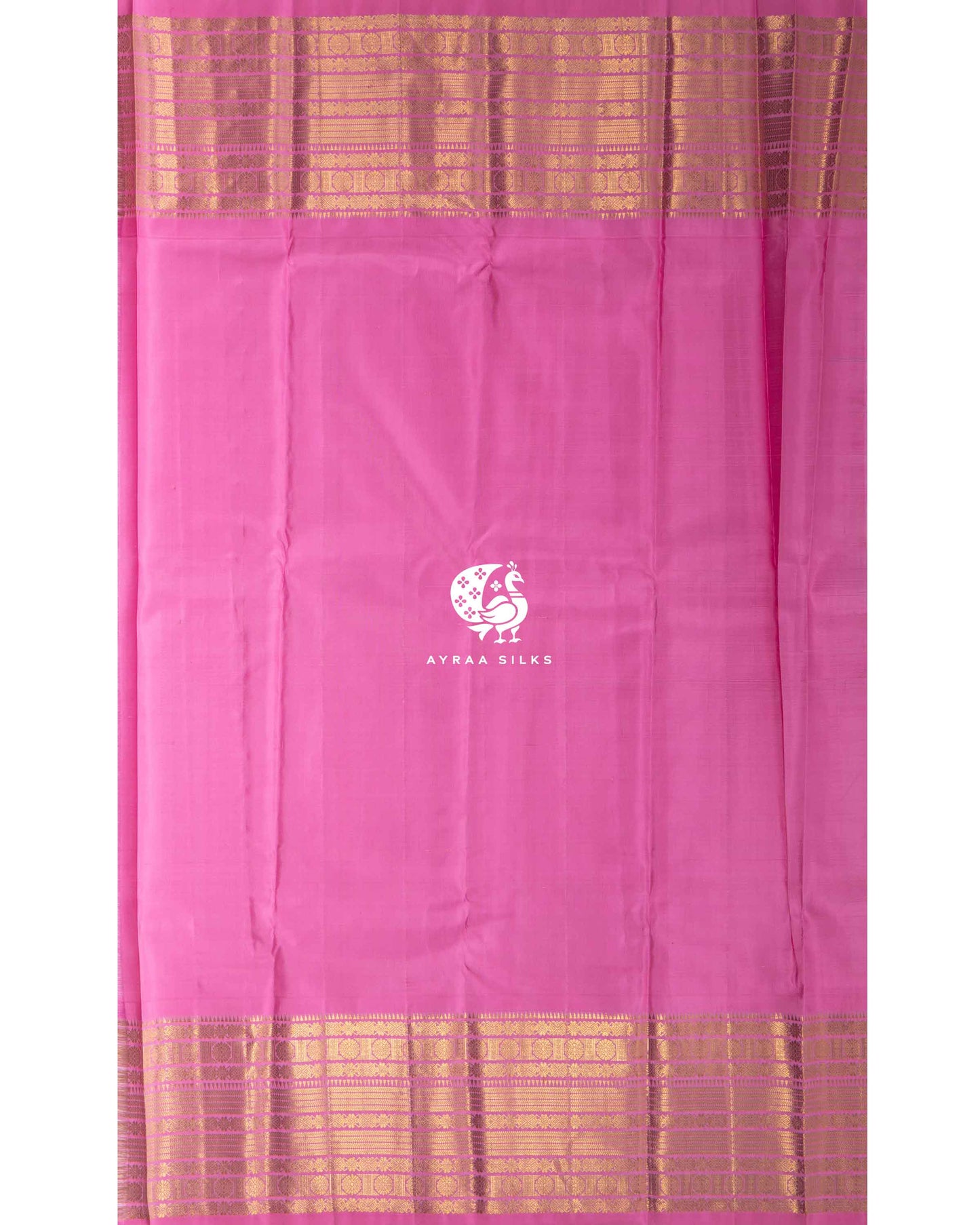 Navy Rekku Kanchipuram Saree