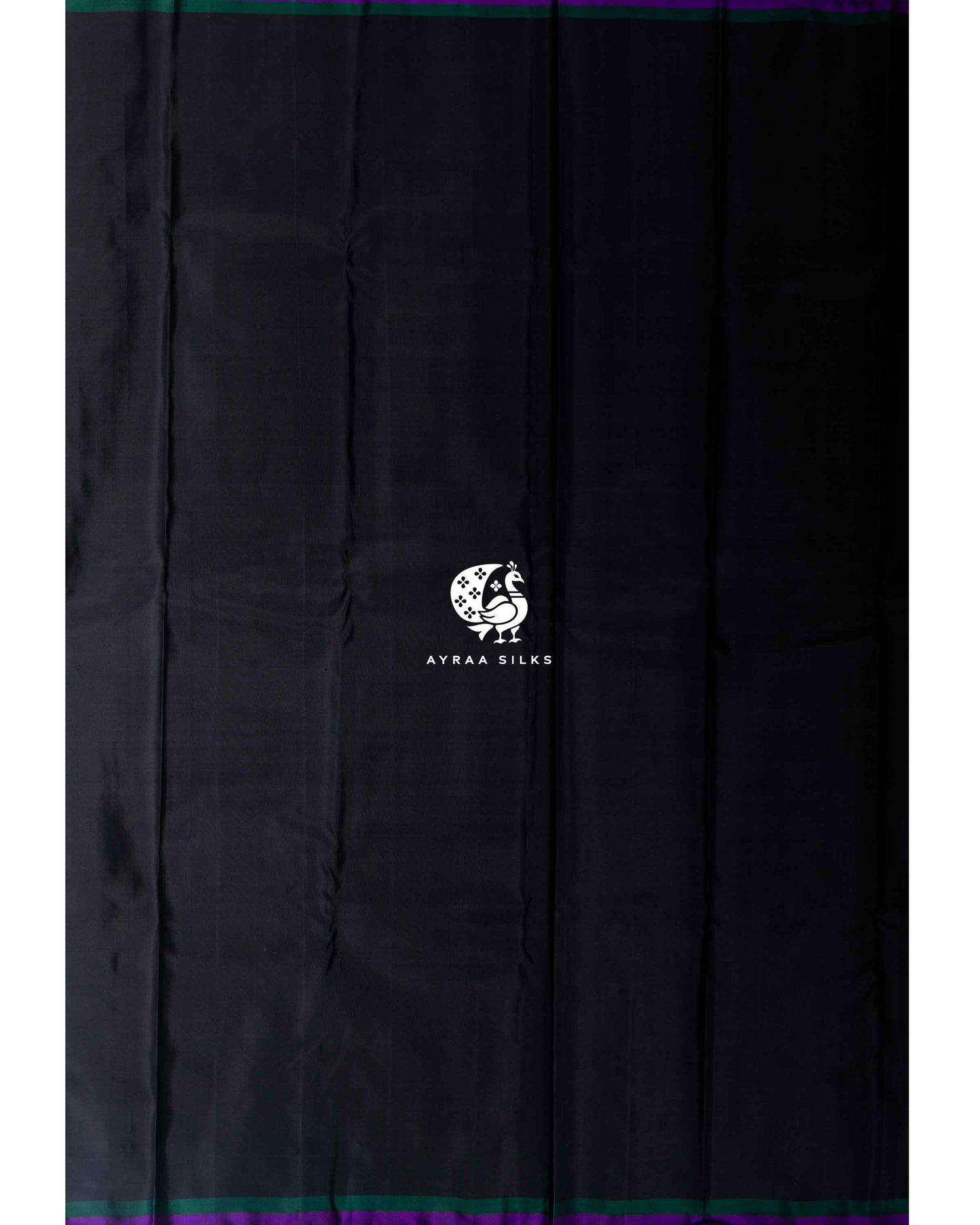 Black Imperial Zari Kanchipuram Saree