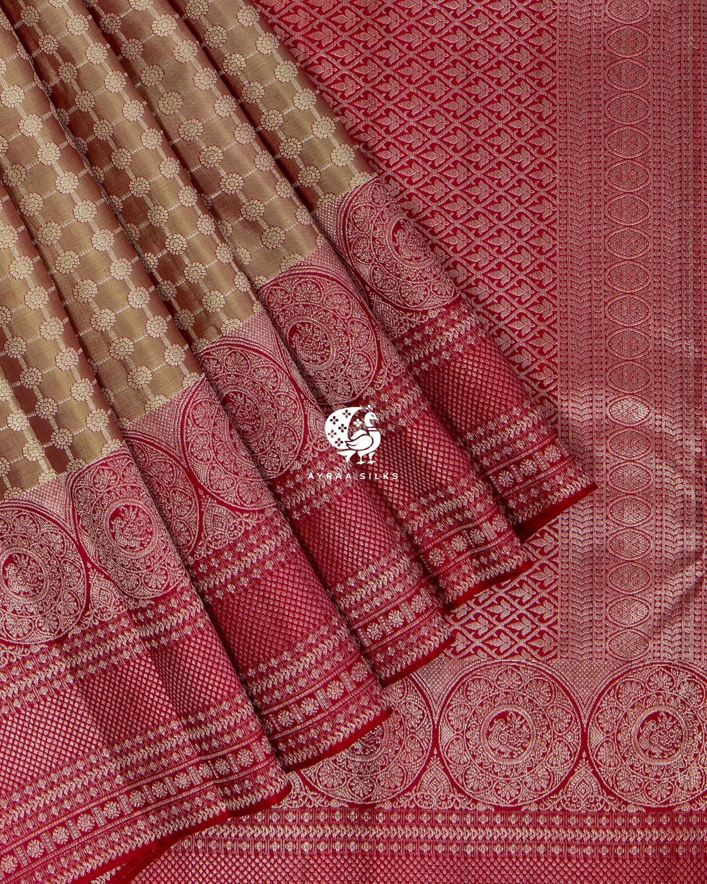Sage Chakra Kanchipuram Saree