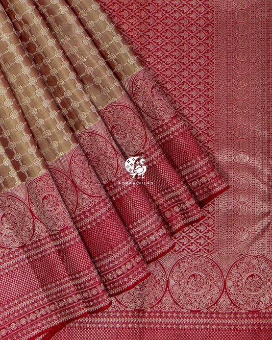 Sage Chakra Kanchipuram Saree