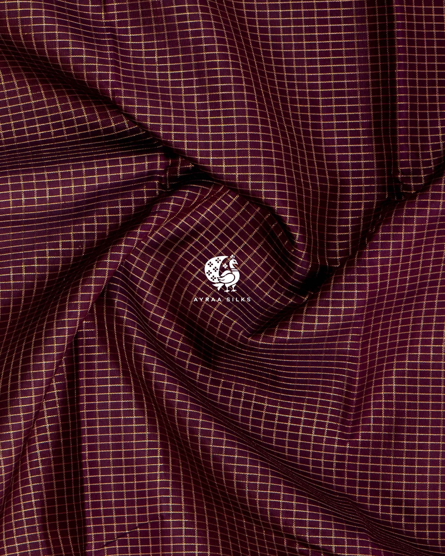 Midnight Plum Navaparampara Kanchipuram Saree