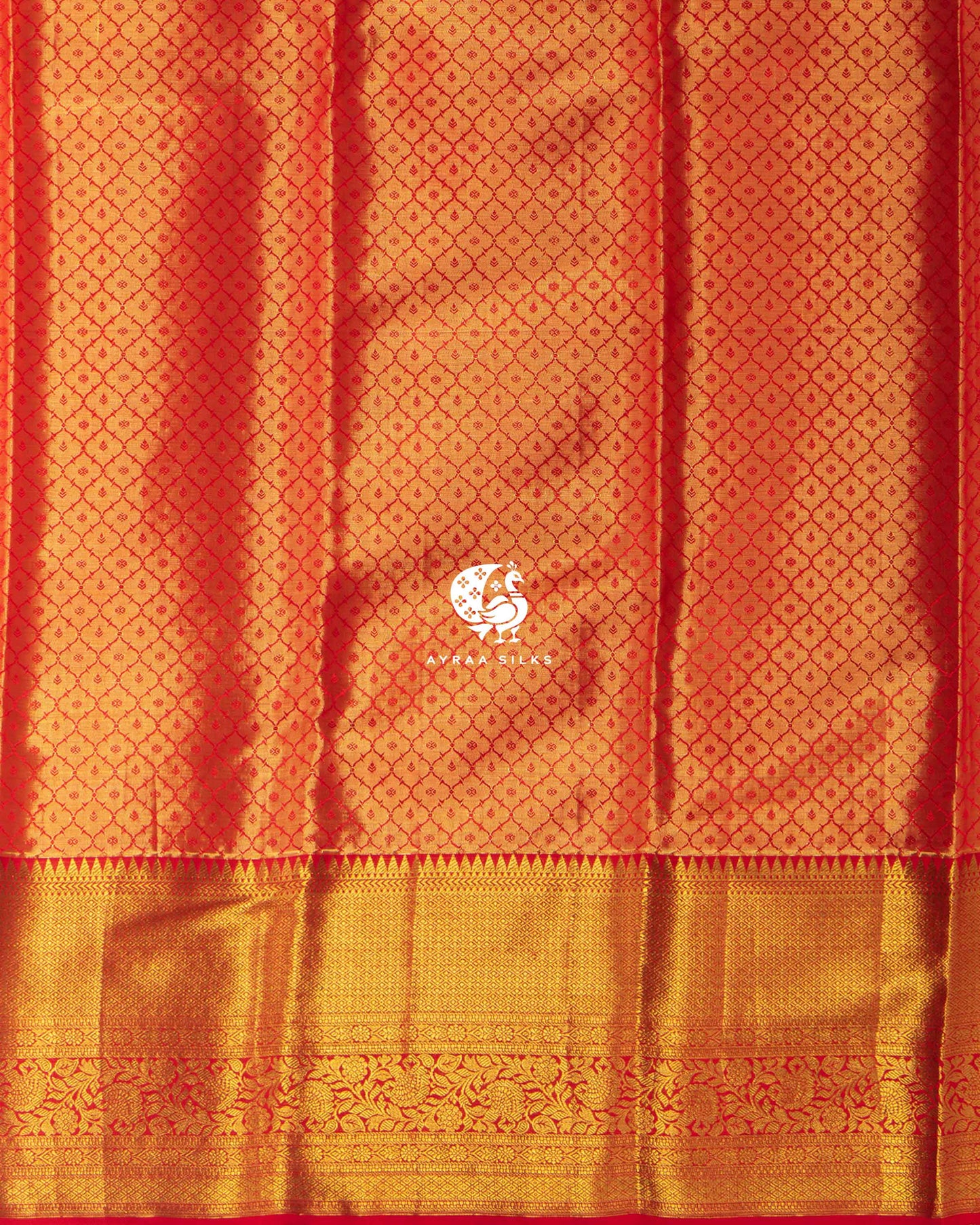 Ivory Vanachitra Kanchipuram Saree