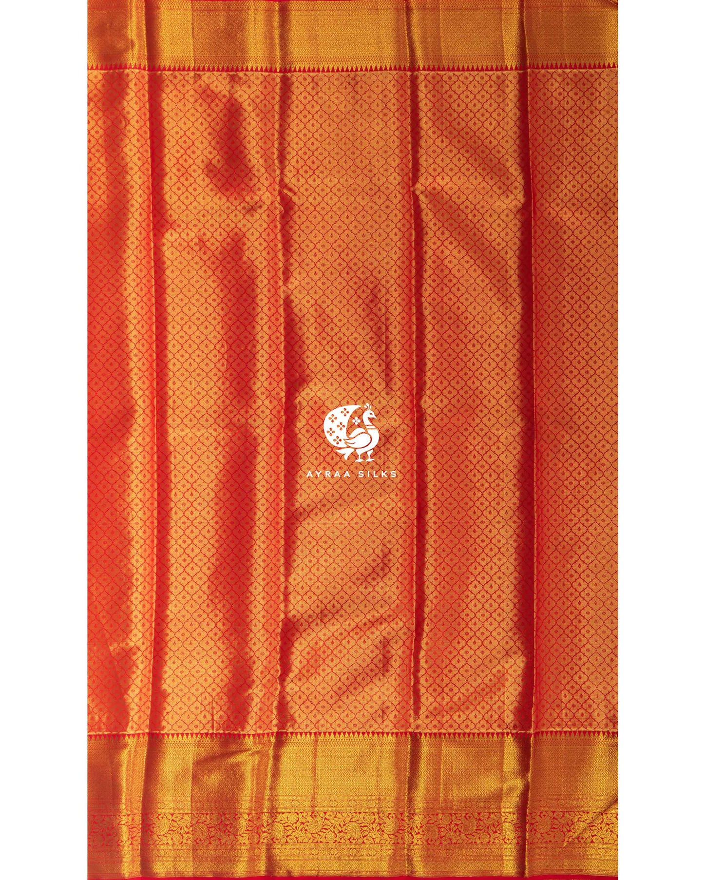 Ivory Vanachitra Kanchipuram Saree