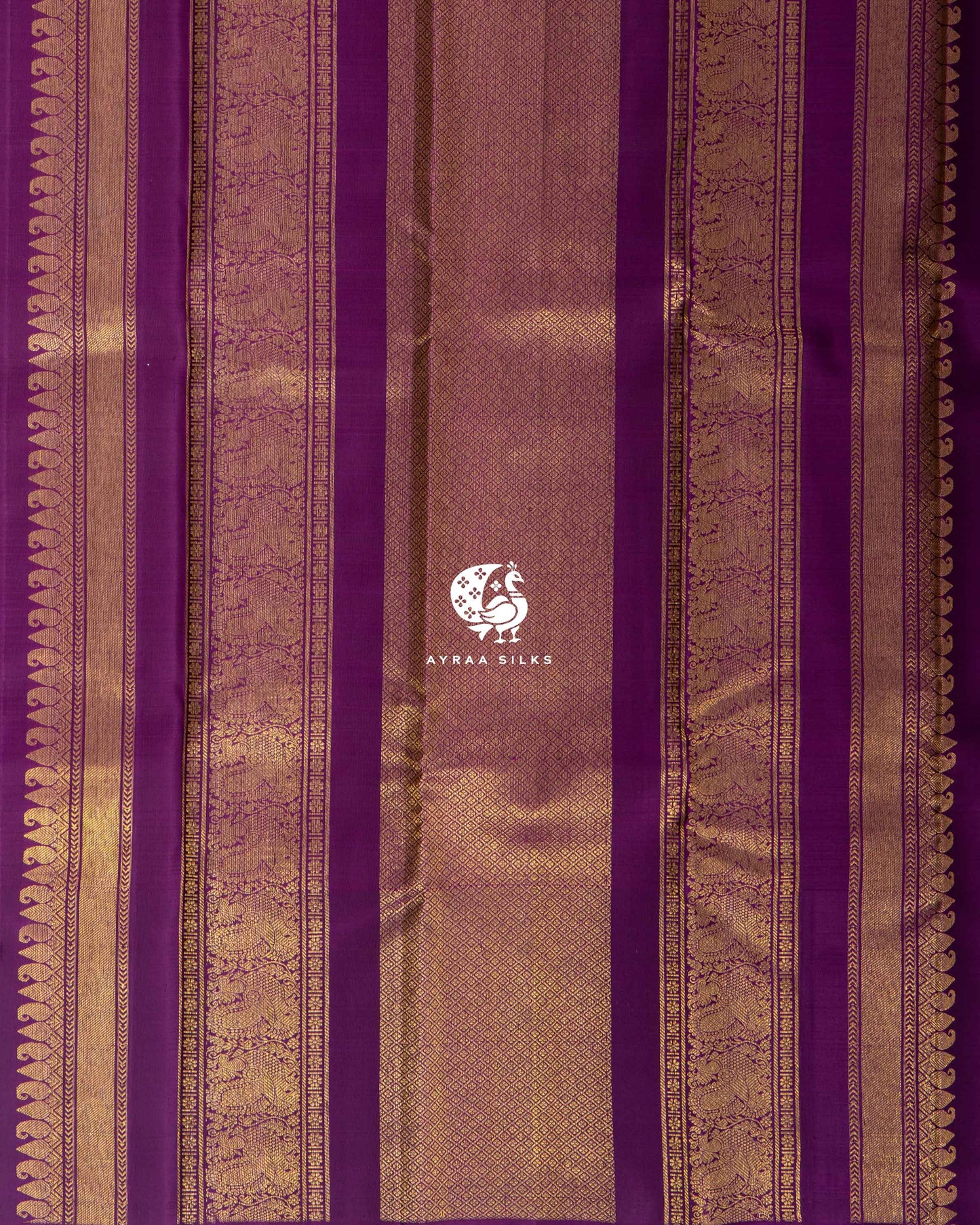 Mustard Heritage Kanchipuram Saree