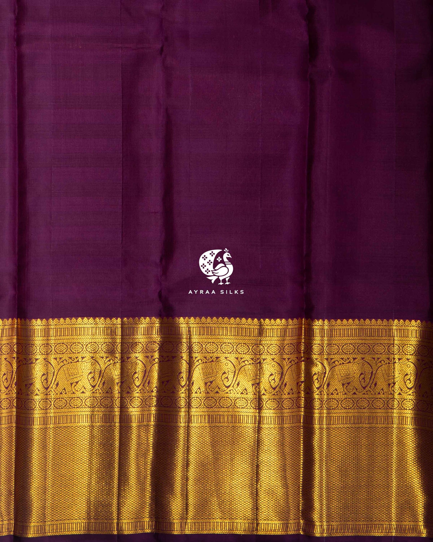 Ivory Rekku Kanchipuram Saree