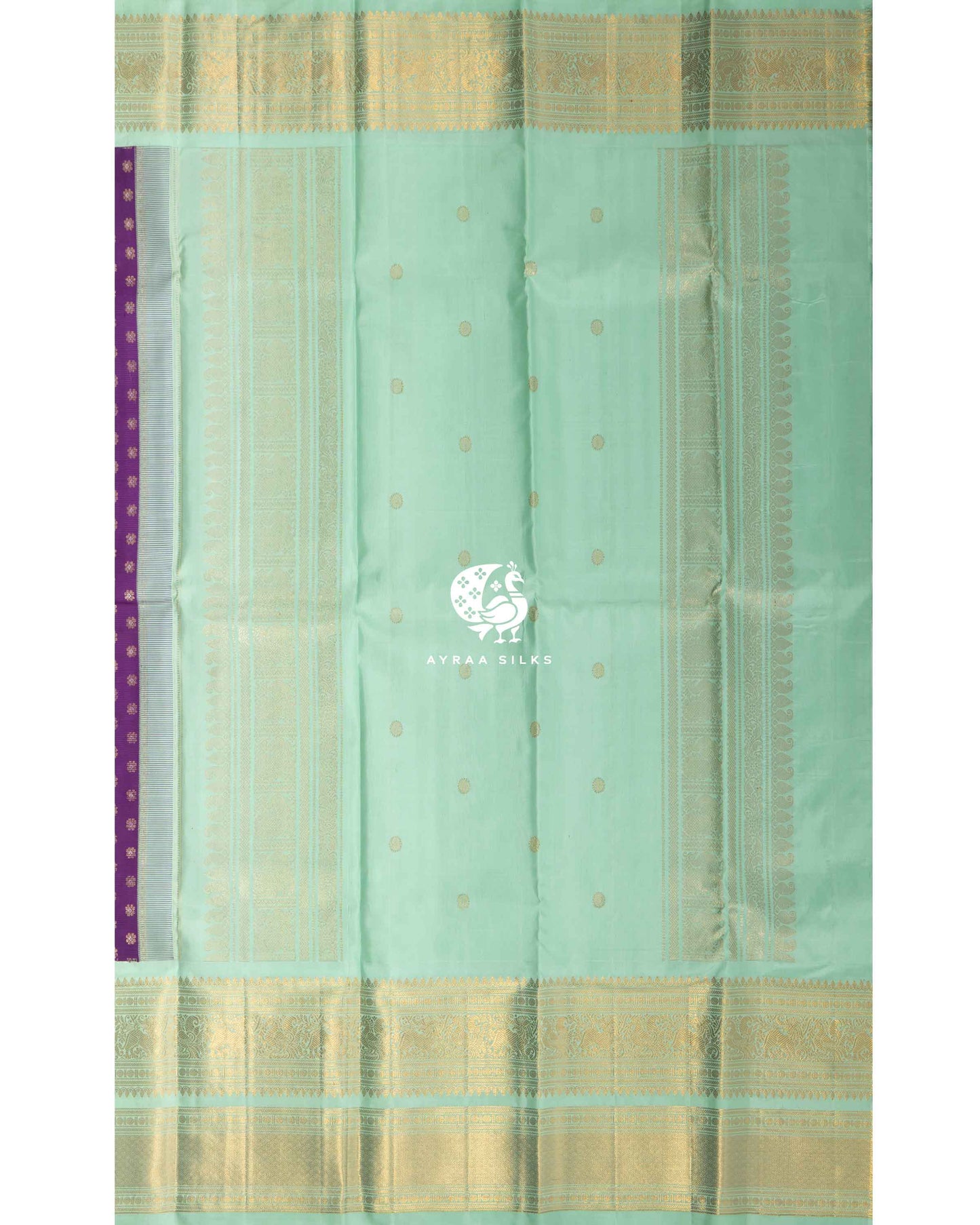 Orchid Butta Kanchipuram Saree