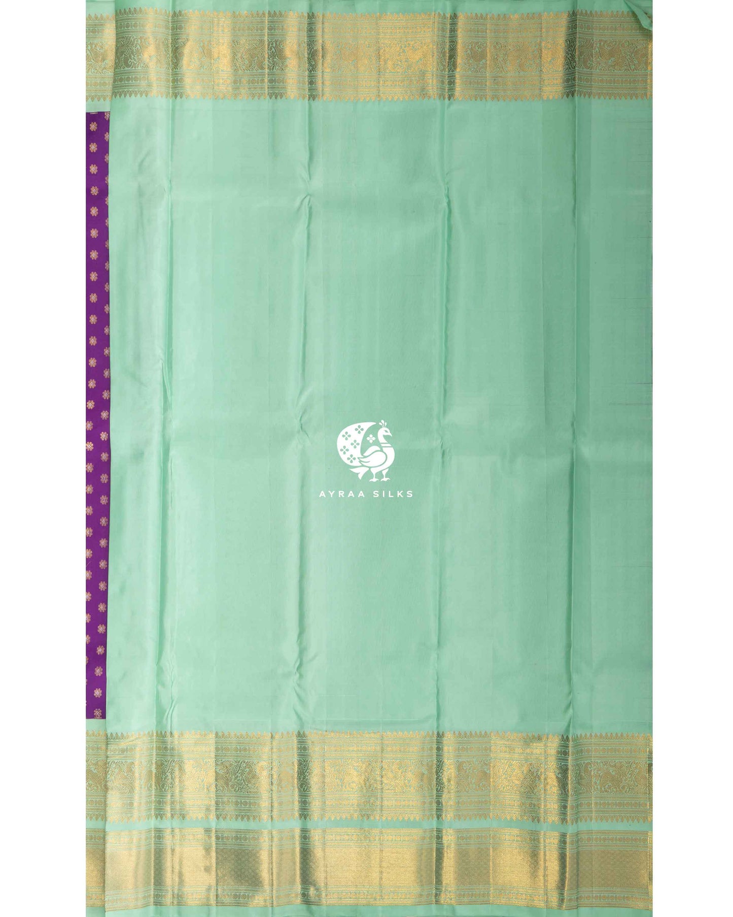 Orchid Butta Kanchipuram Saree