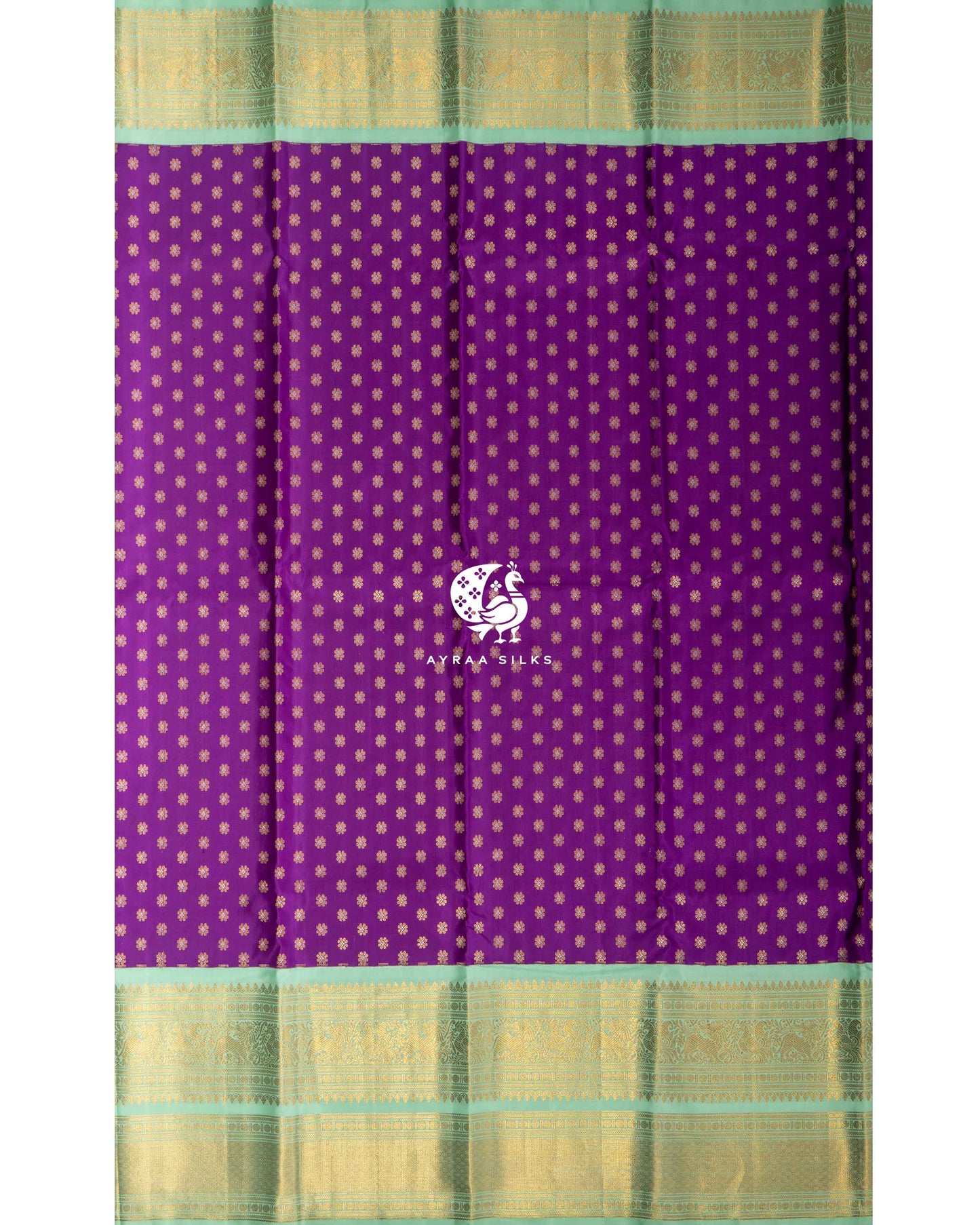Orchid Butta Kanchipuram Saree