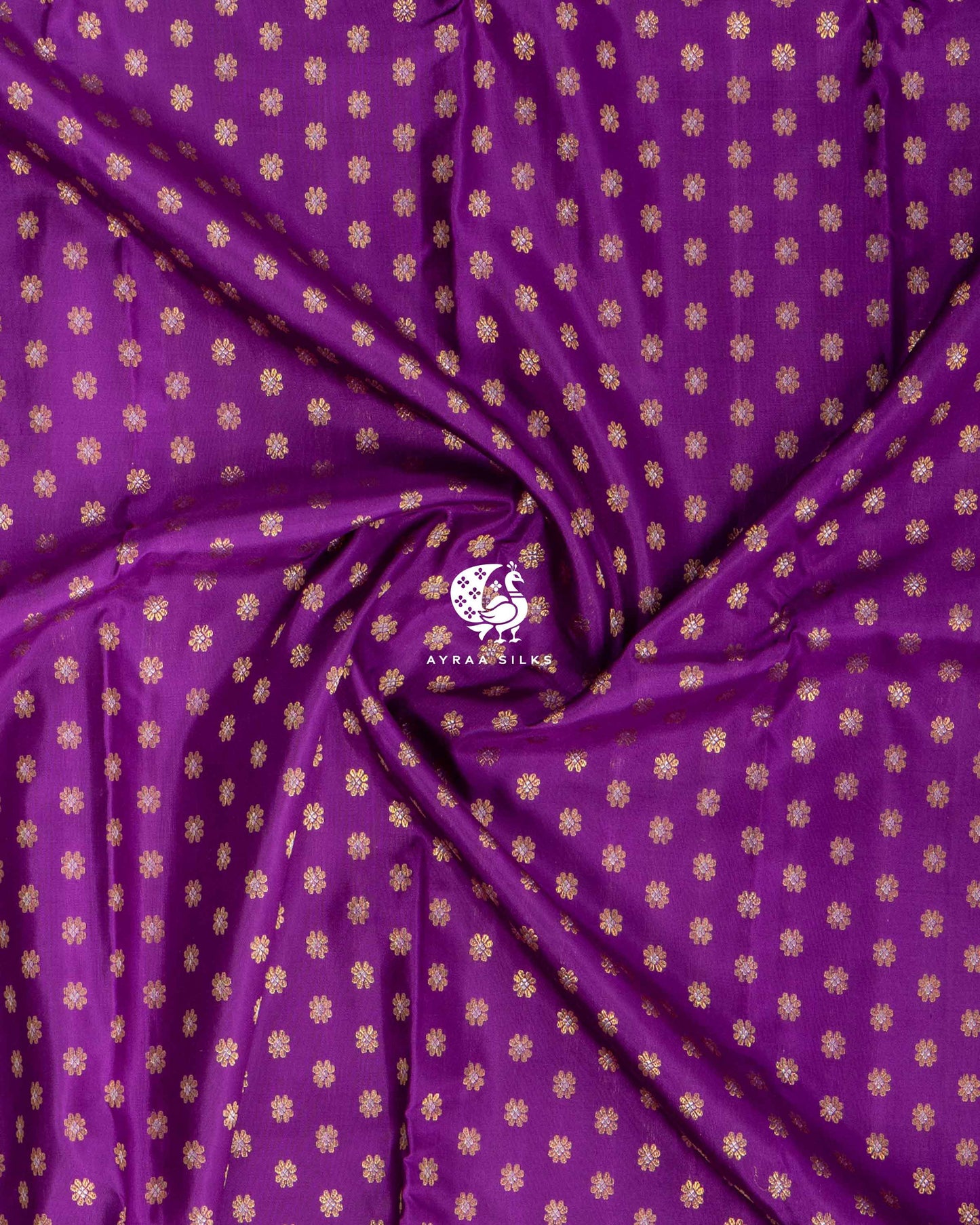Orchid Butta Kanchipuram Saree