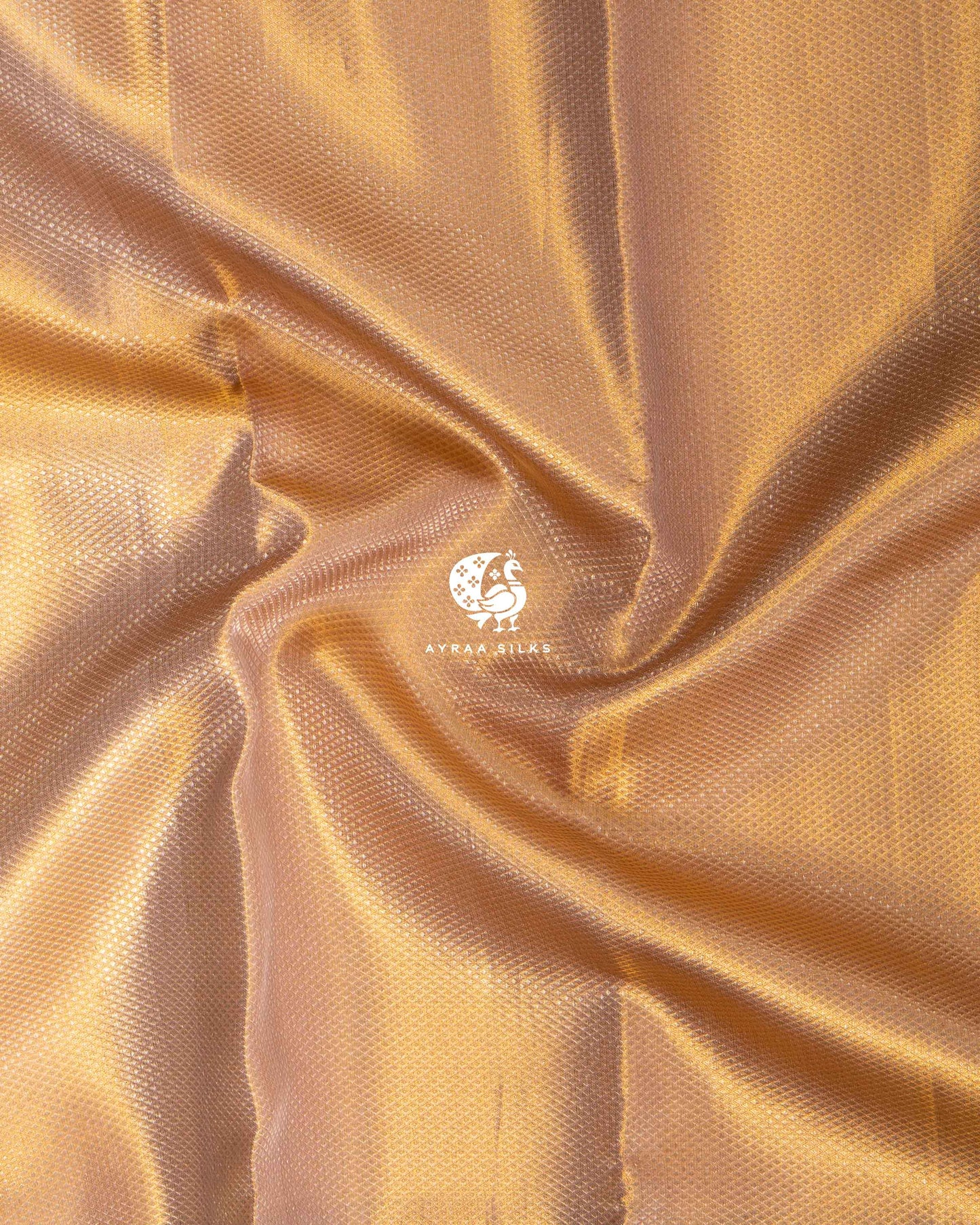 Golden Chitravana Kanchipuram Saree