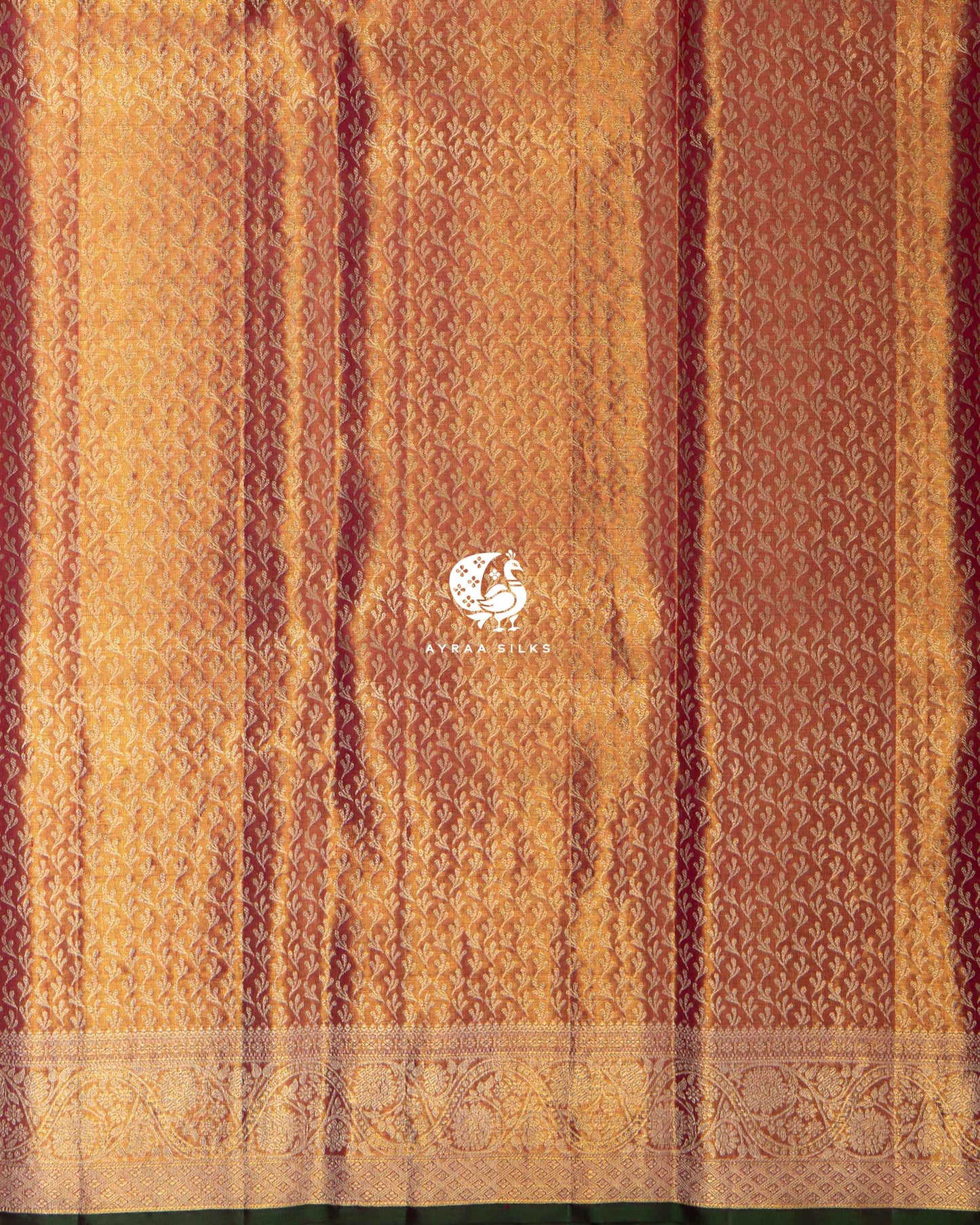 Golden Aalaya Kanchipuram Saree