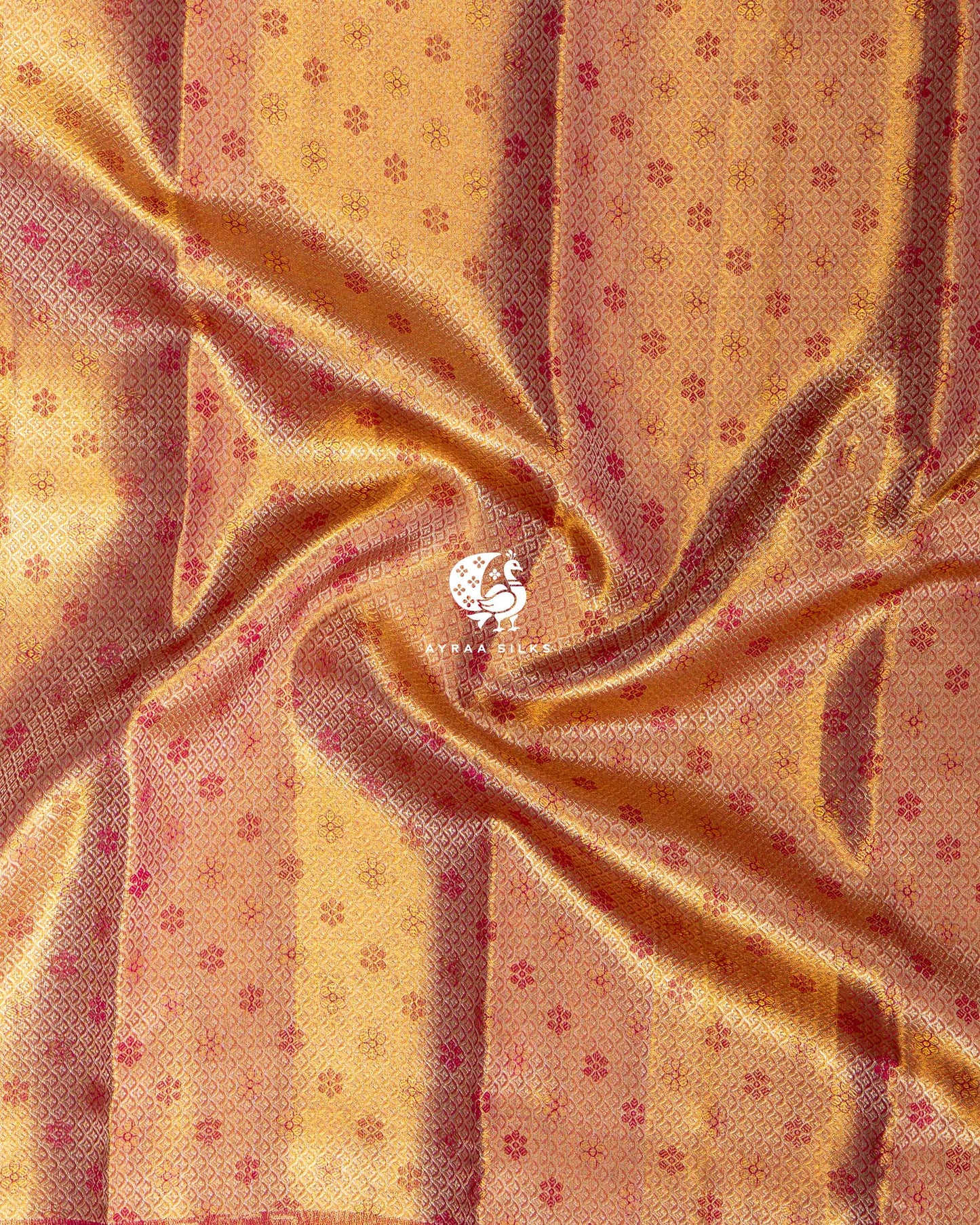 Golden Aalaya Kanchipuram Saree