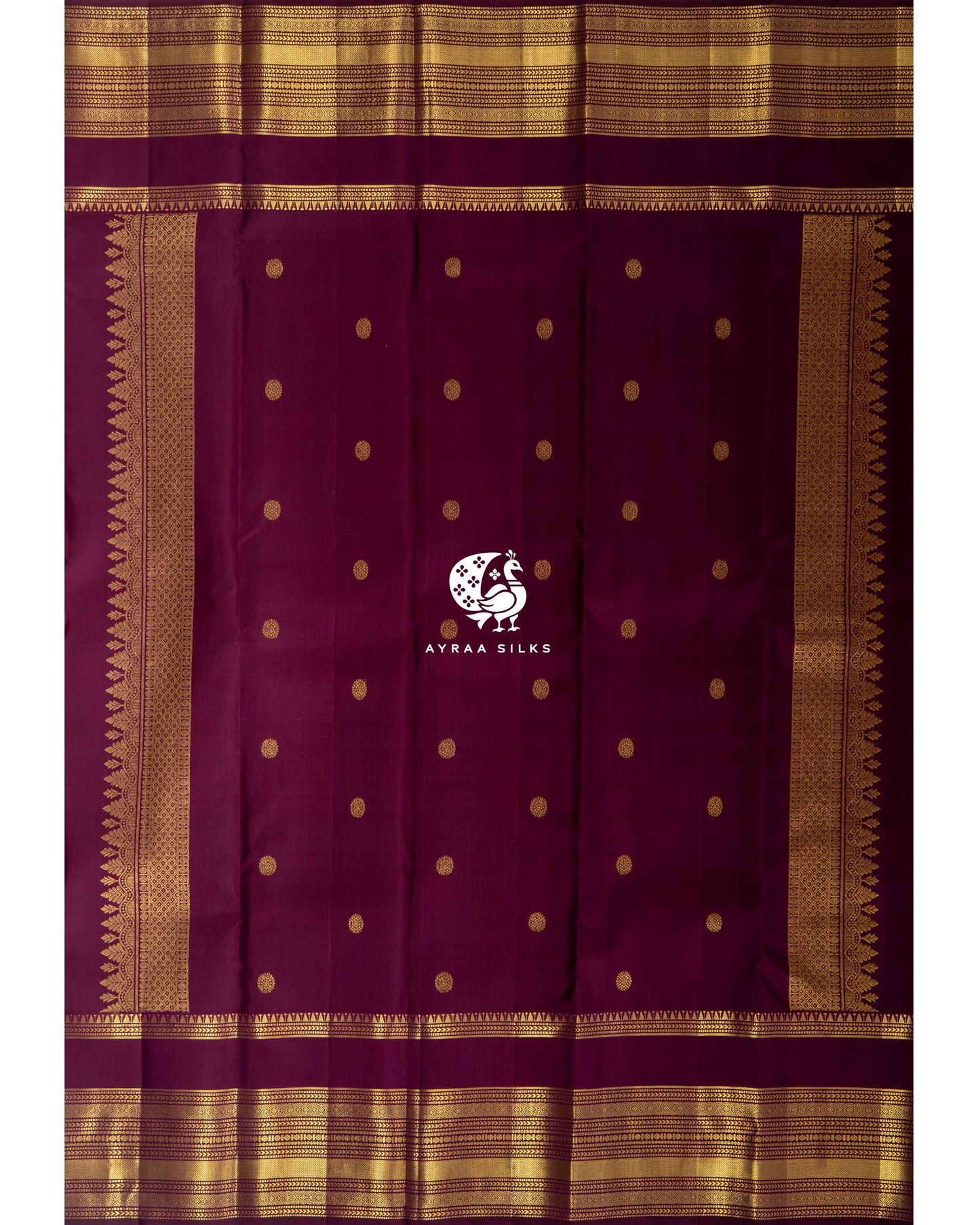 Wine Thilagam Kanchipuram Saree