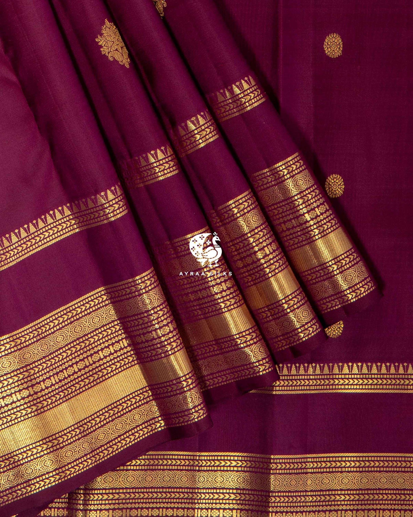 Wine Thilagam Kanchipuram Saree