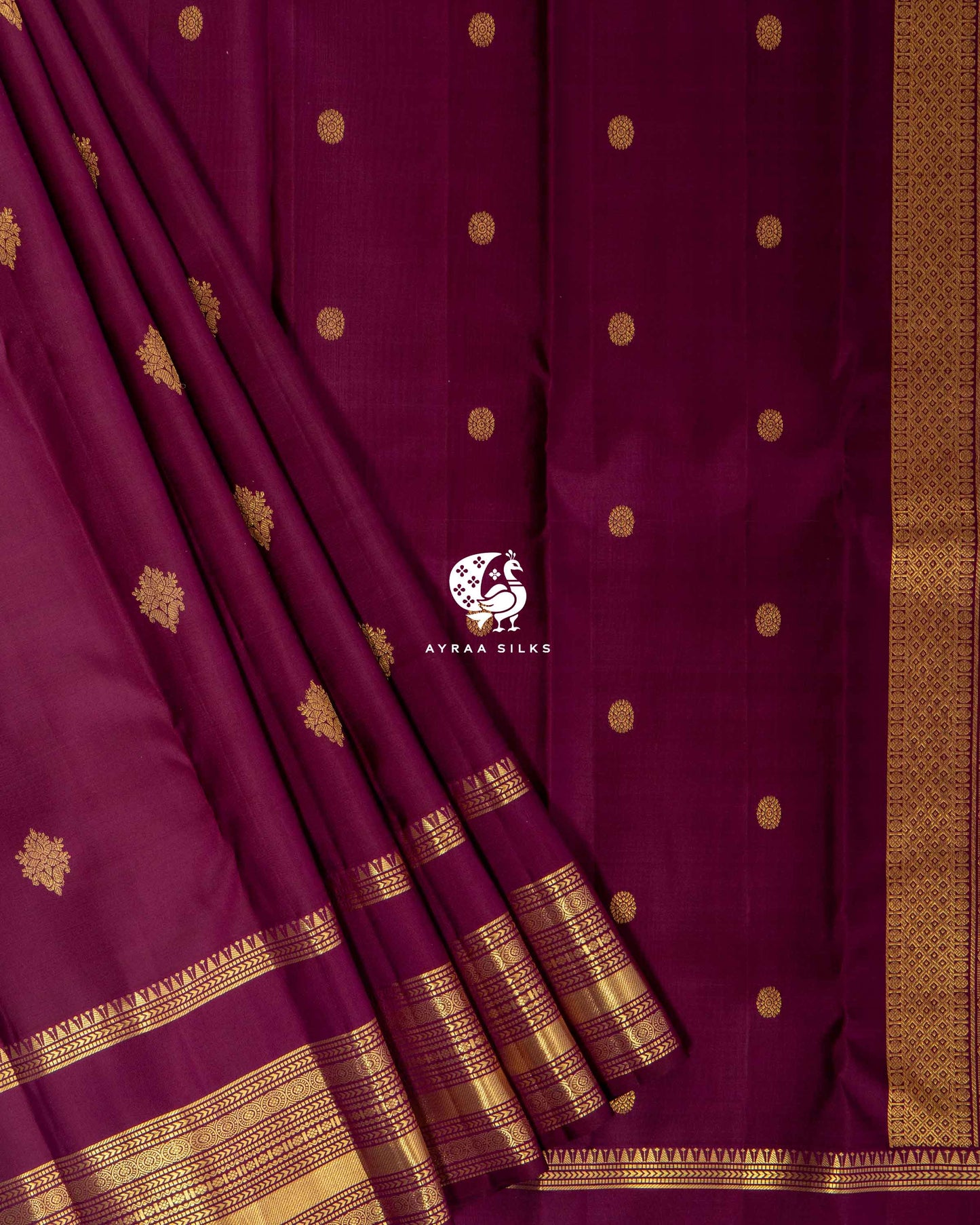 Wine Thilagam Kanchipuram Saree