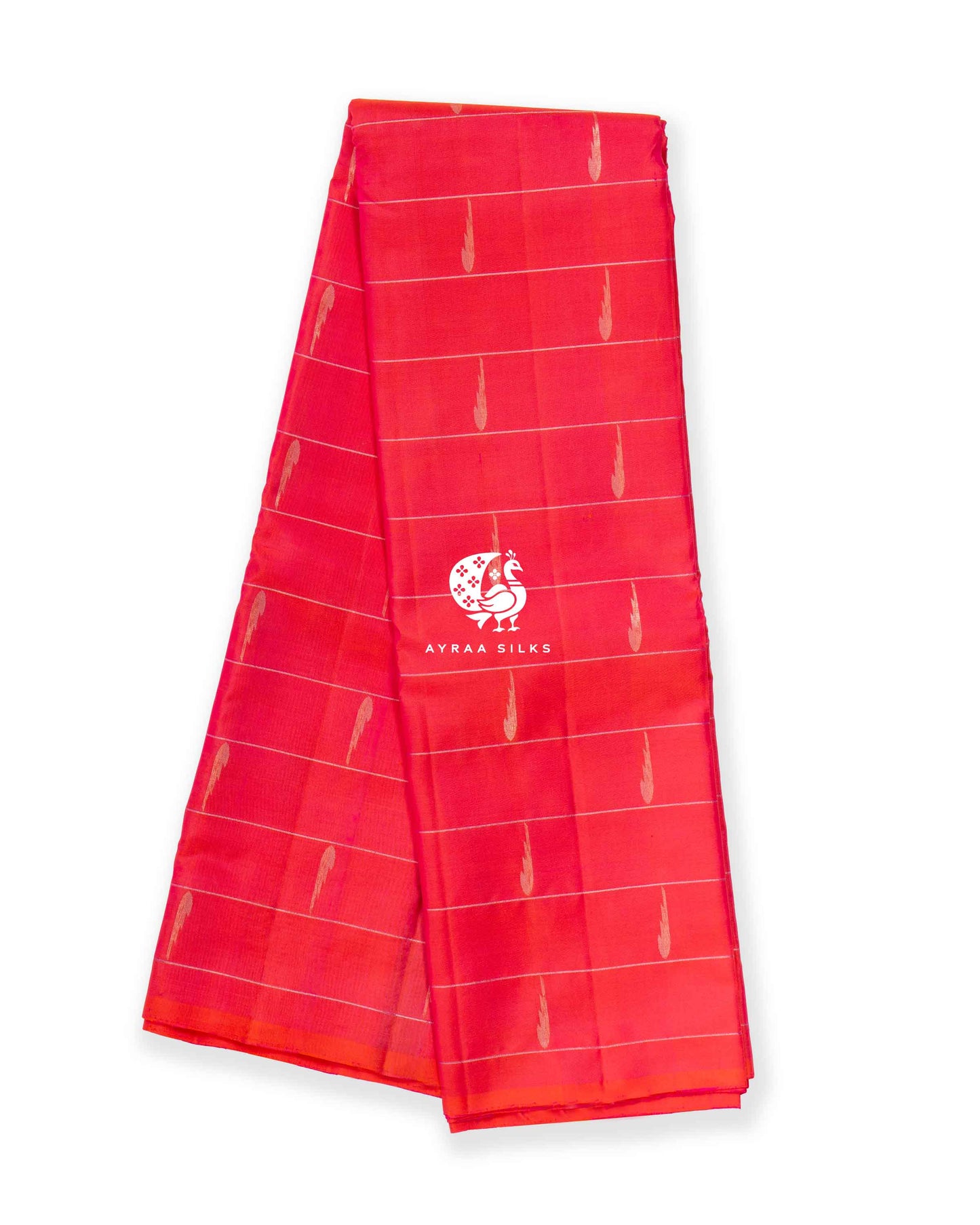 Coral Thilagam Kanchipuram Saree
