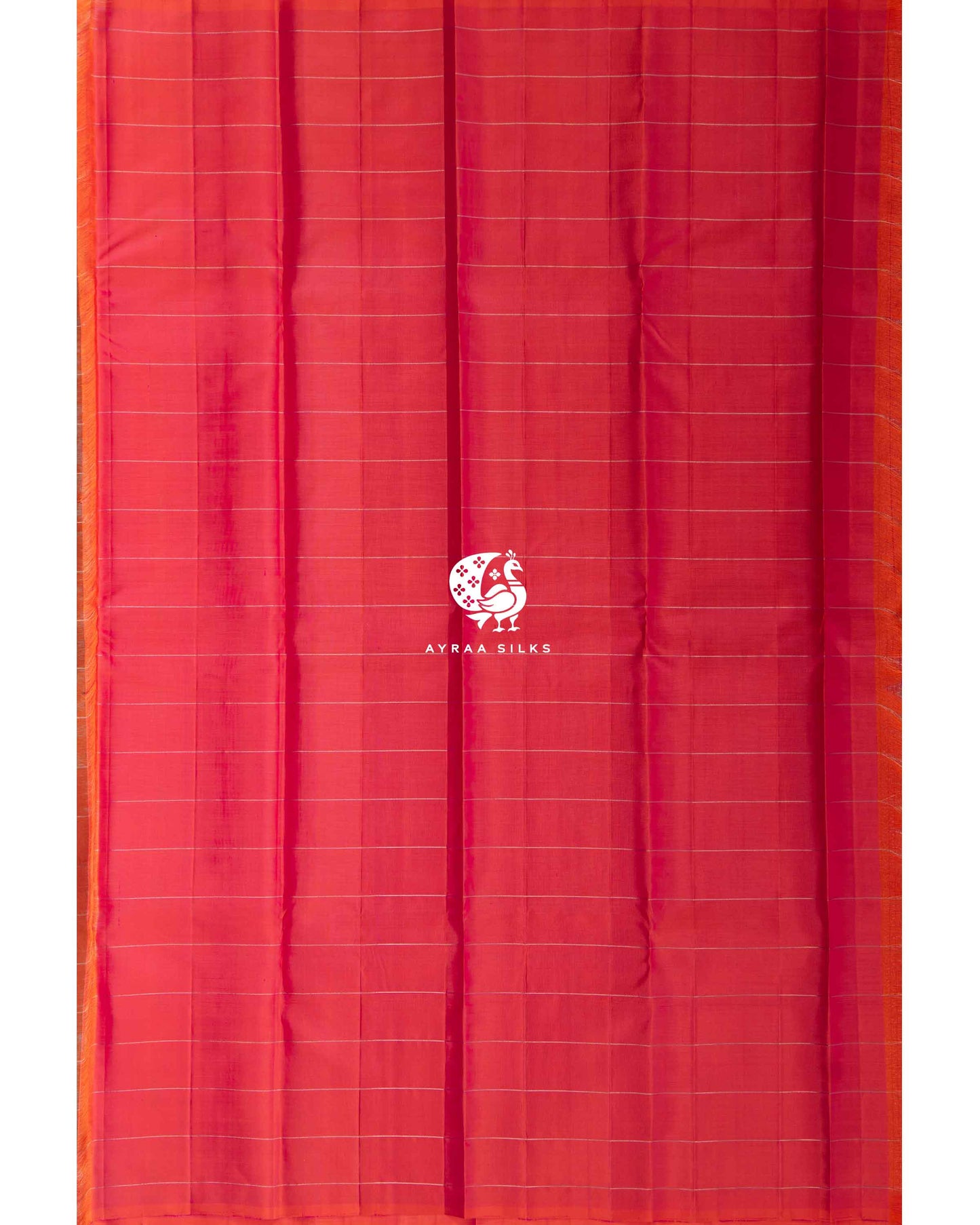 Coral Thilagam Kanchipuram Saree