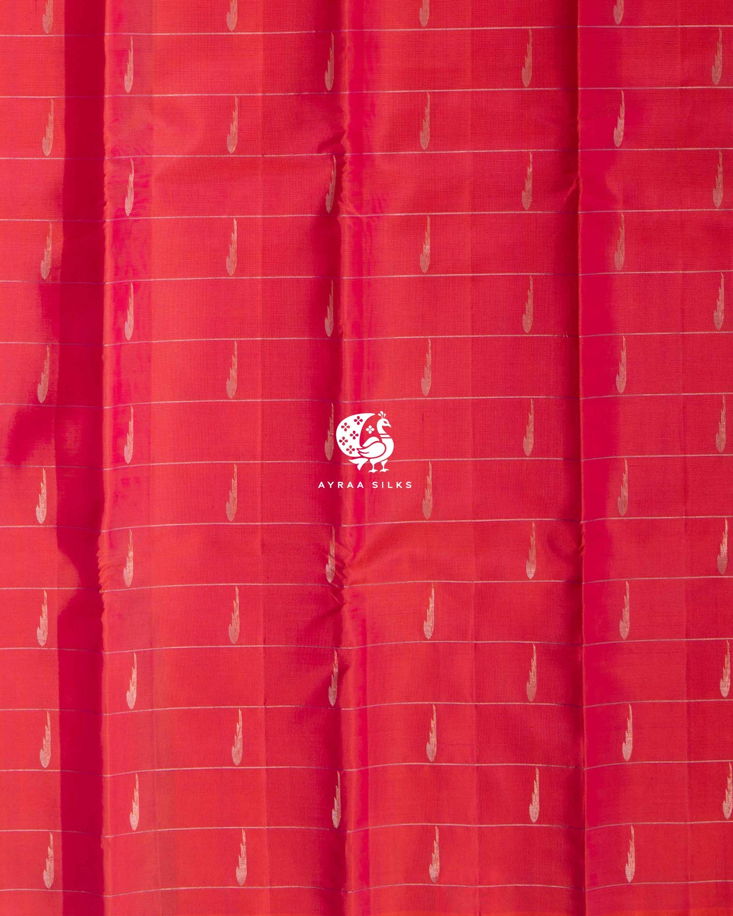 Coral Thilagam Kanchipuram Saree